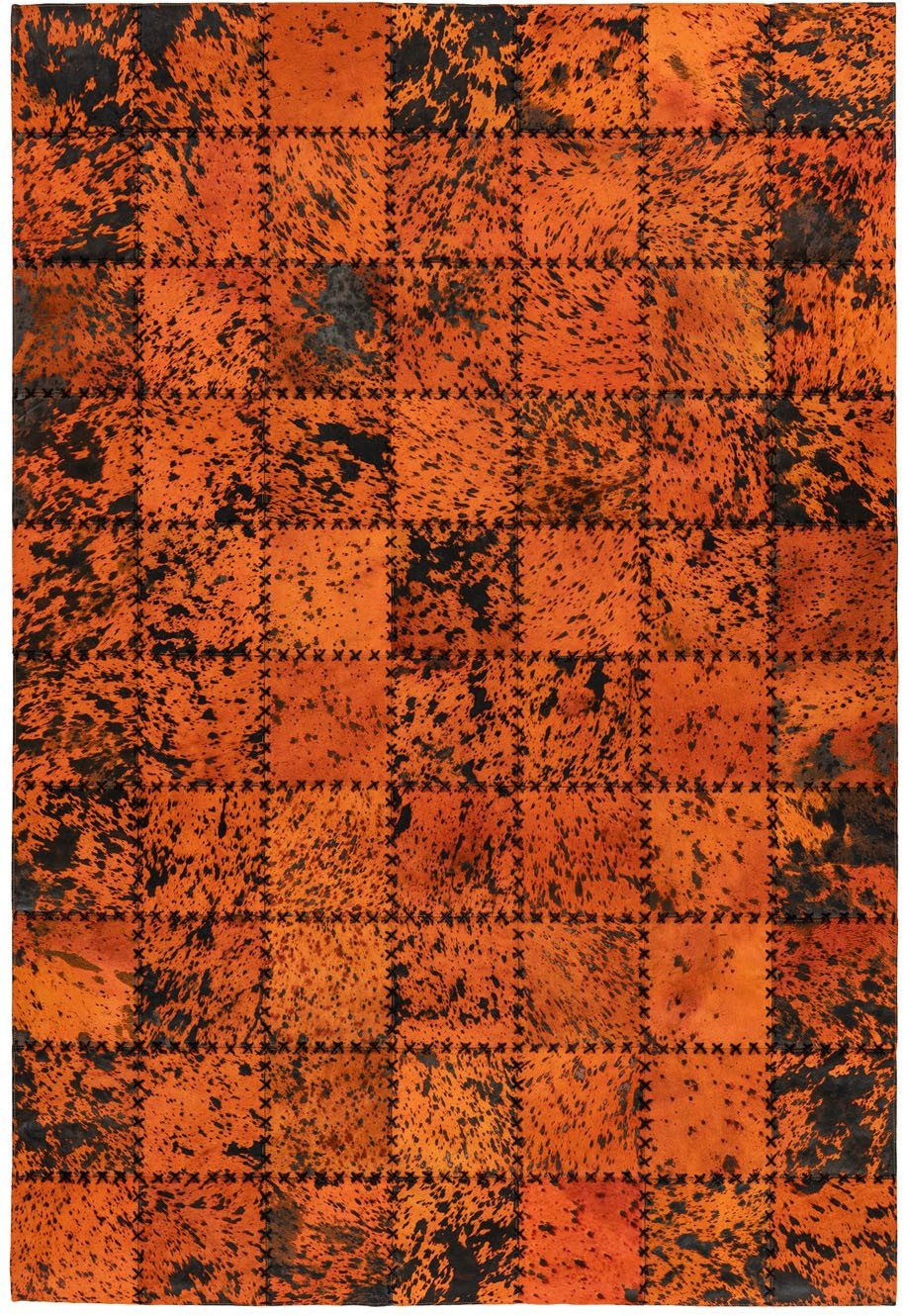 Arte Espina Teppich Voila 100, rechteckig, Höhe: 5 mm, handgenähter Flachflor-Teppich im Patchwork-Design.