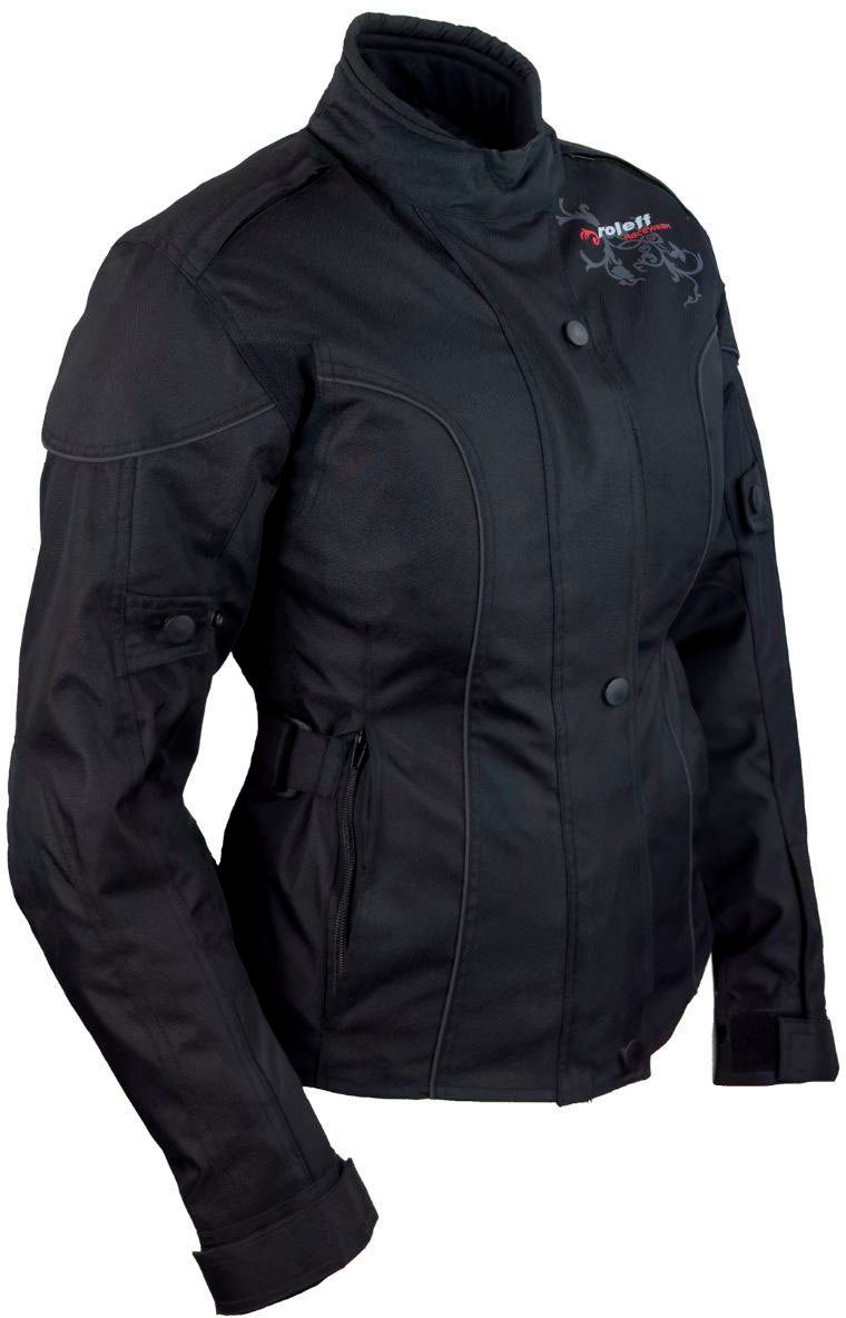 roleff Motorradjacke Ladylike Mit Sicherheitsstreifen – Bild 4 von 4