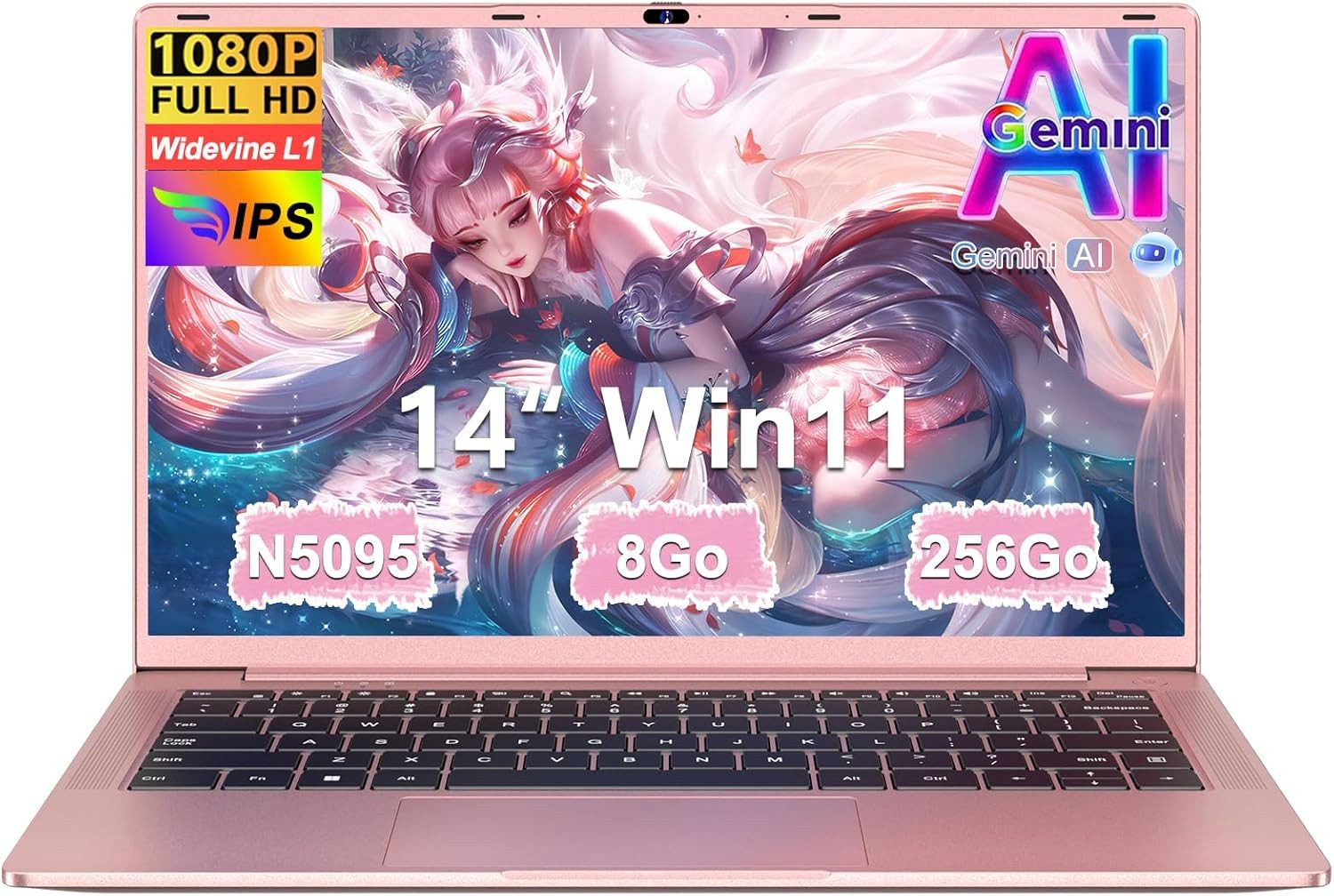 Ruzava 14-Zoll-Laptop-Computer, 8 GB DDR4, Quad-Core N5095 Notebook (OTHER, N5095)