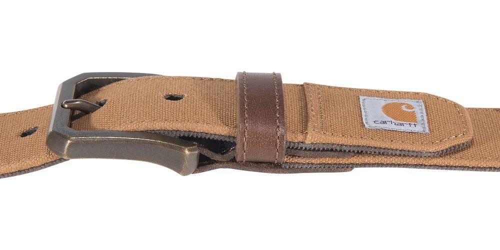 Carhartt Ledergürtel Canvas Duck A0005782 – Bild 3 von 4
