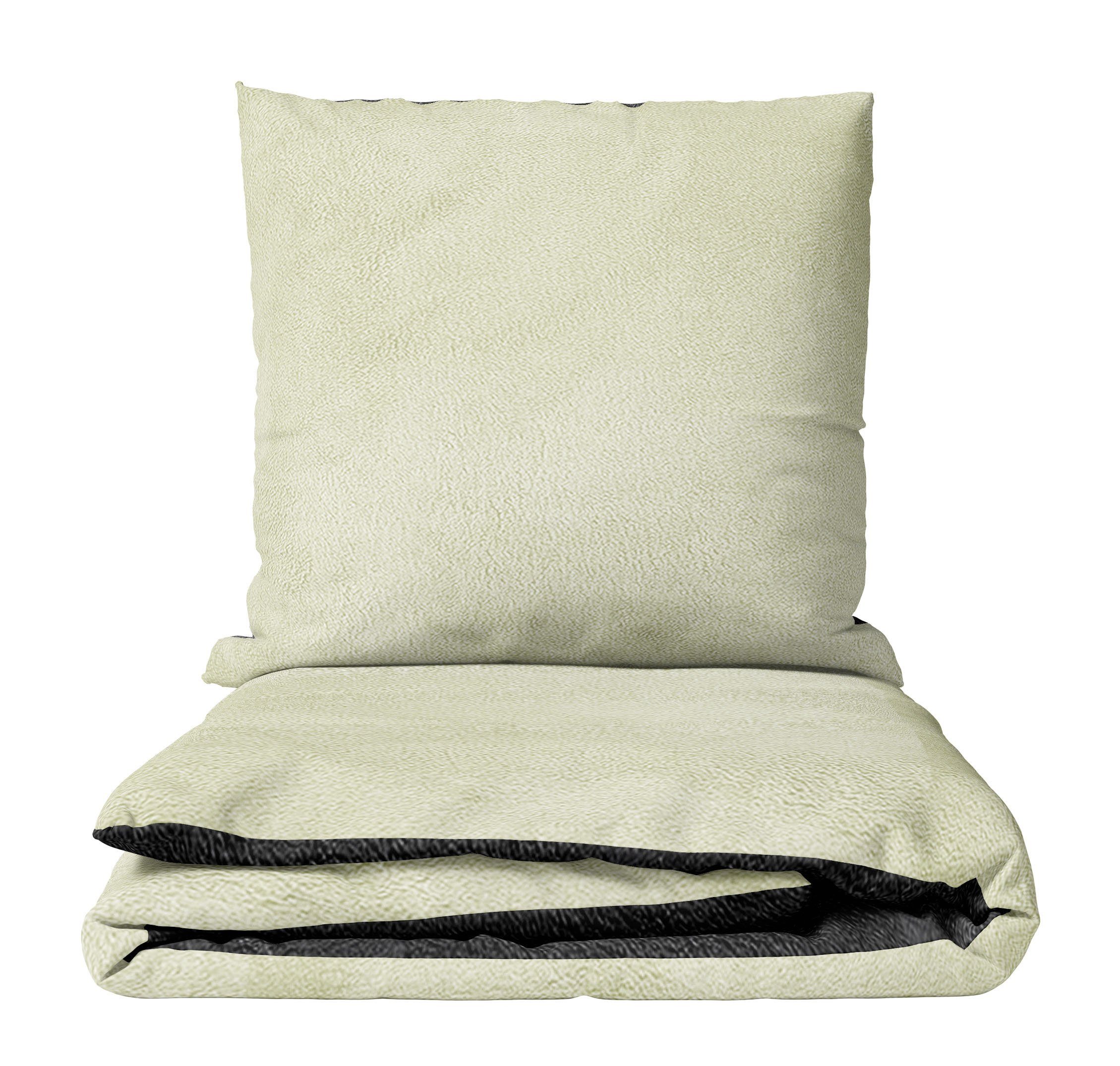 Leonado Vicenti Bettwäsche Winter flauschig warm, Fleece, 3 teilig, Thermof günstig online kaufen