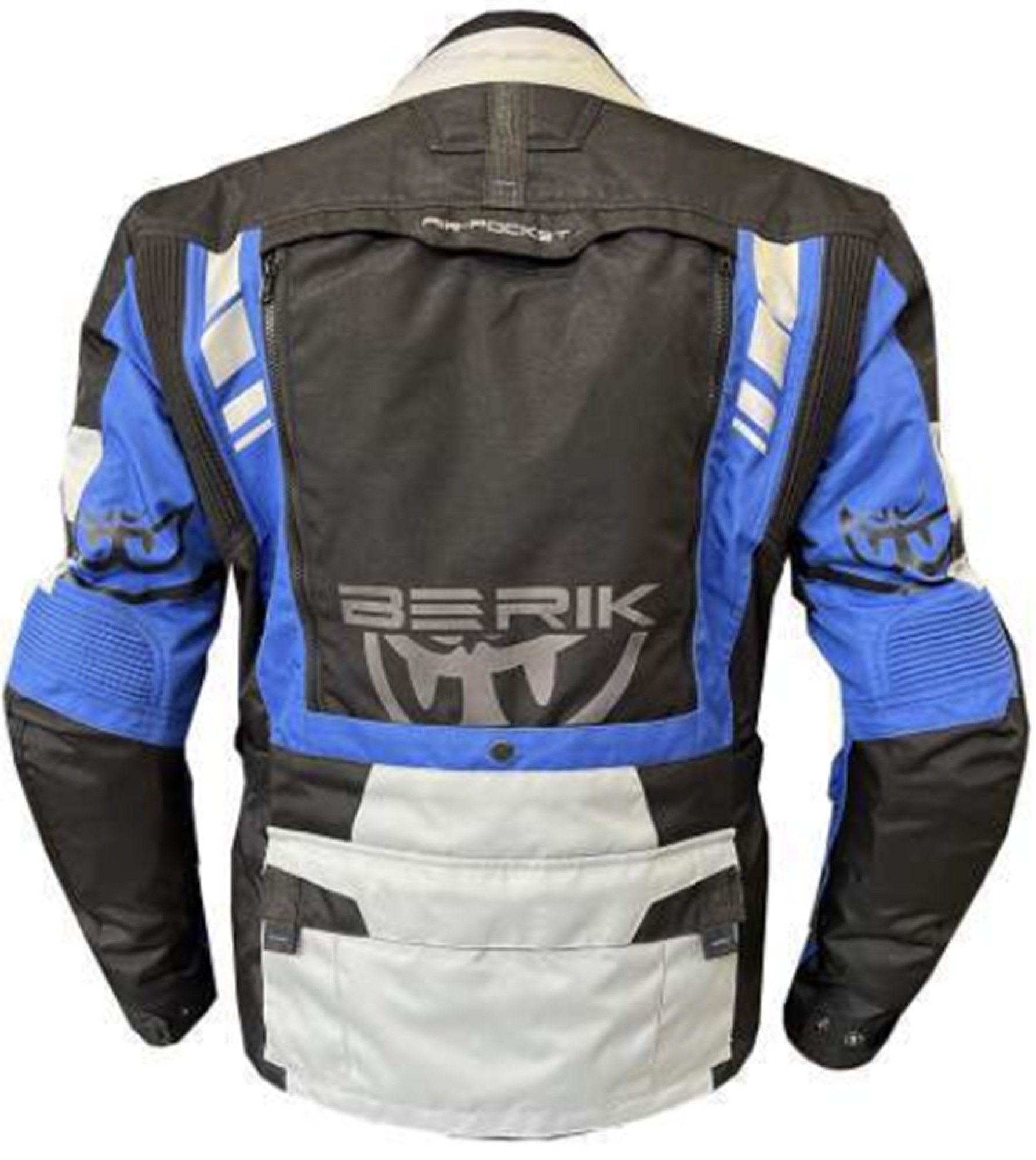 Berik Motorradjacke Ferpho wasserdichte Motorrad Textiljacke Verbindungsreißverschluss,Ellenbogenprotektoren enthalten,herausn