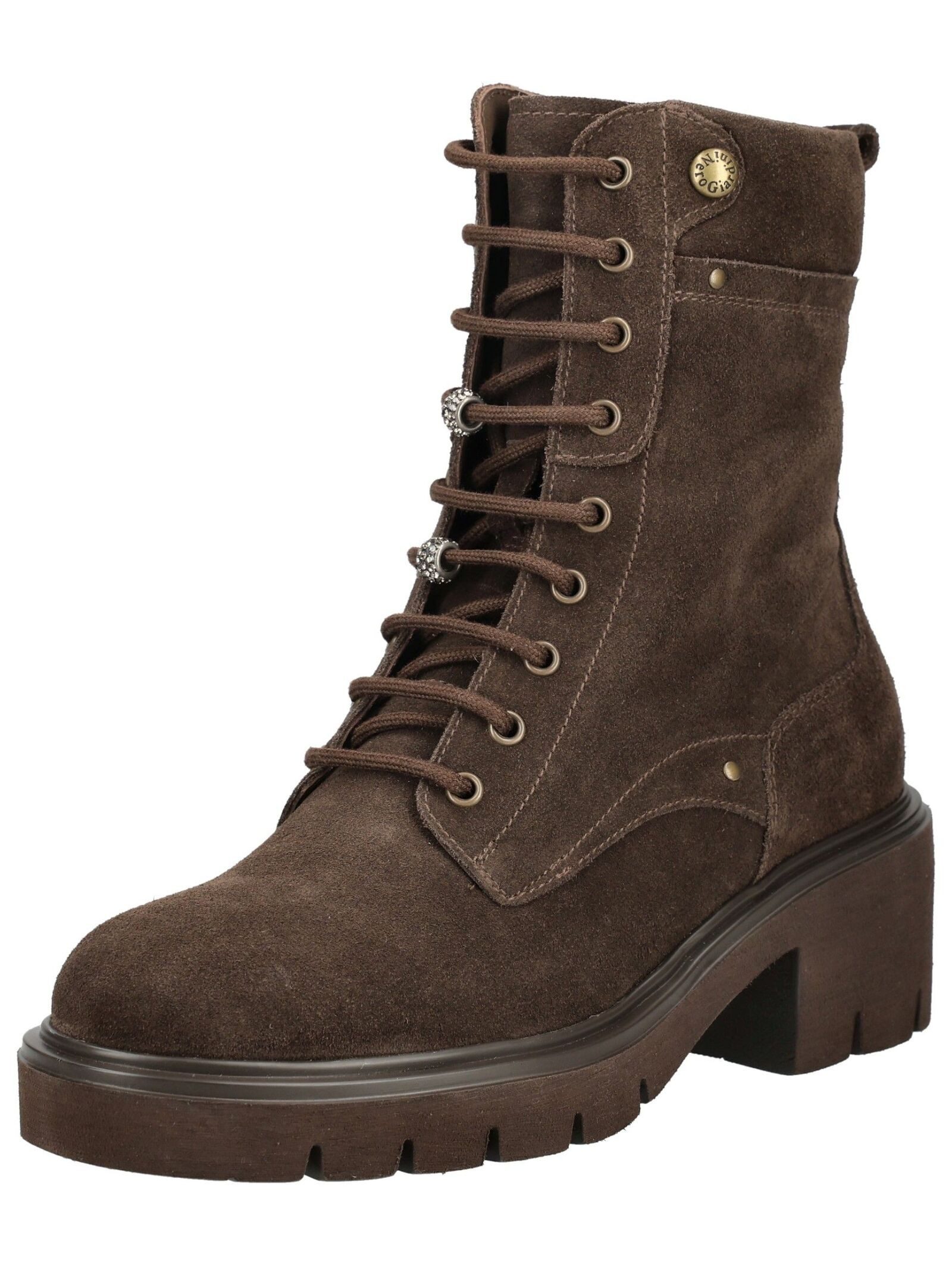 Nero Giardini Nero Giardini Stiefelette Veloursleder Schnürstiefelette