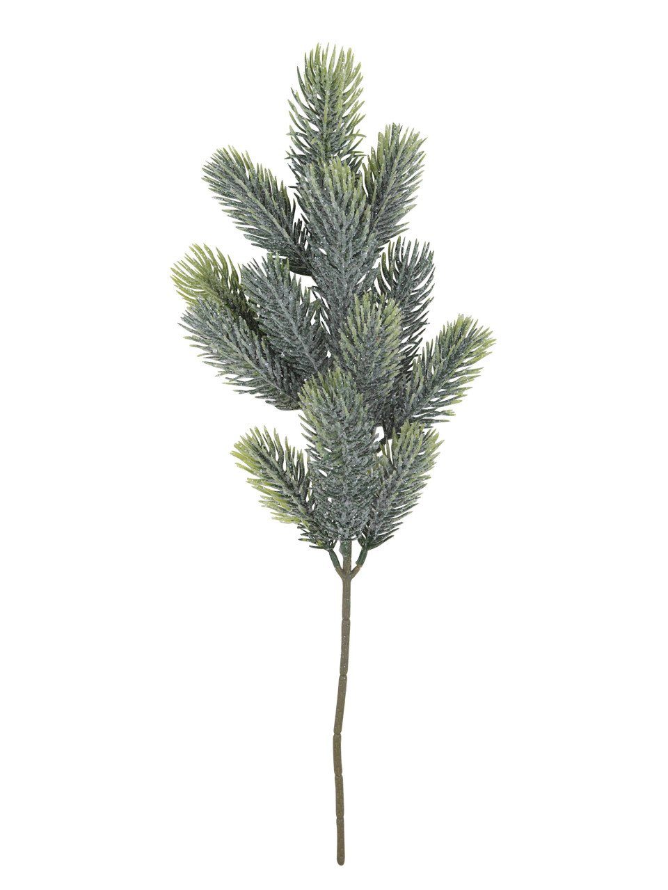 Weihnachtsfigur TrendLine Tannenzweig mit Schnee 48 cm