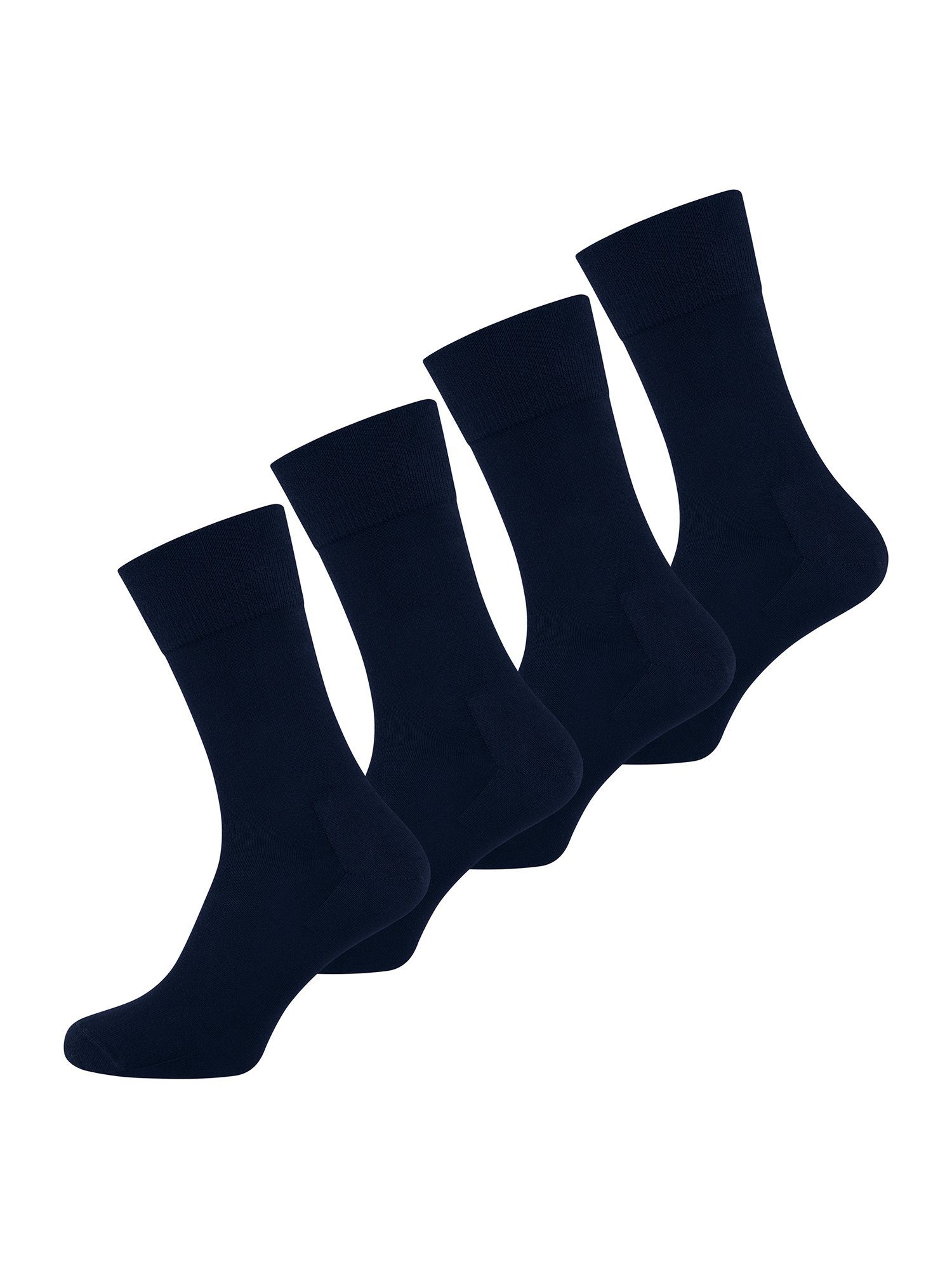 Nur Der Basicsocken Weich Komfort & (4-Paar) Haltbar maritim