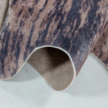 Teppich ETOSHA 4115, Ayyildiz Teppiche, tierfellförmig, Höhe: 6 mm, Pflegeleicht / Moderner Fell Look