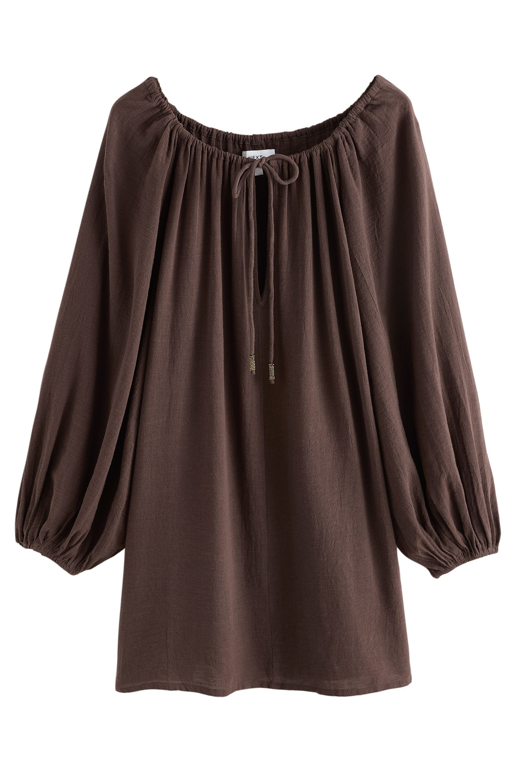 Next Strandshirt Sommerlicher Cover-up aus Baumwolle (1-tlg)