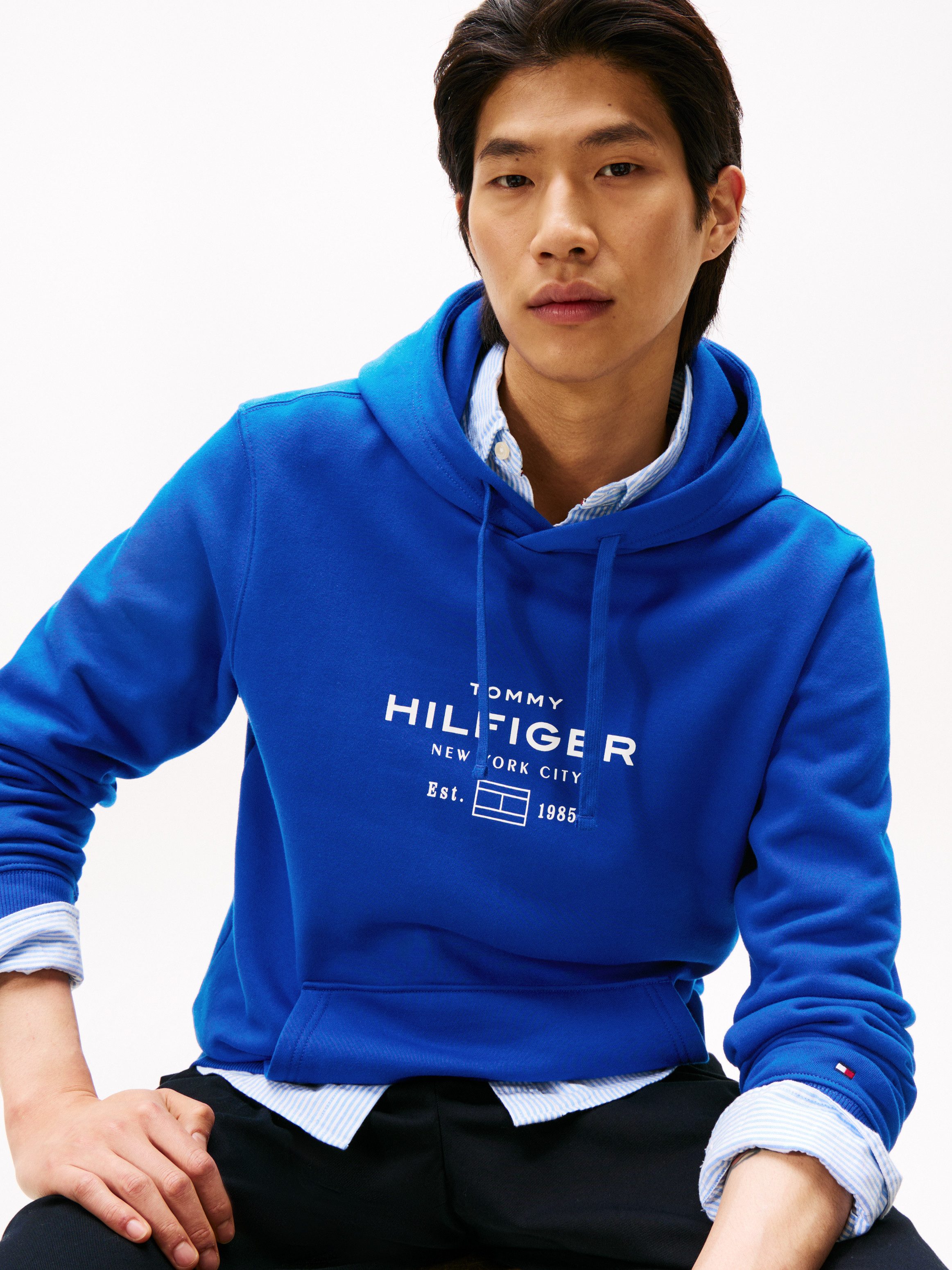 Tommy Hilfiger Kapuzensweatshirt OVAL GRAPHIC HOODIE günstig online kaufen