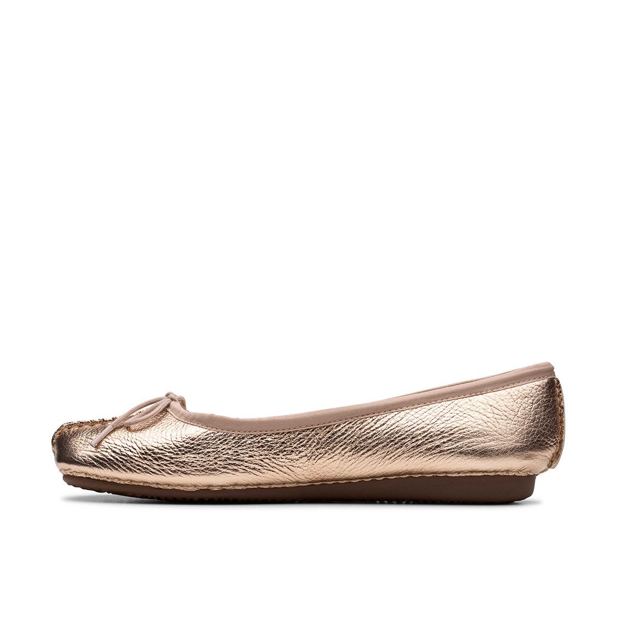 Clarks Clarks Freckle Ice 26181353 4, Ballerina, Gold, Damen Ballerina