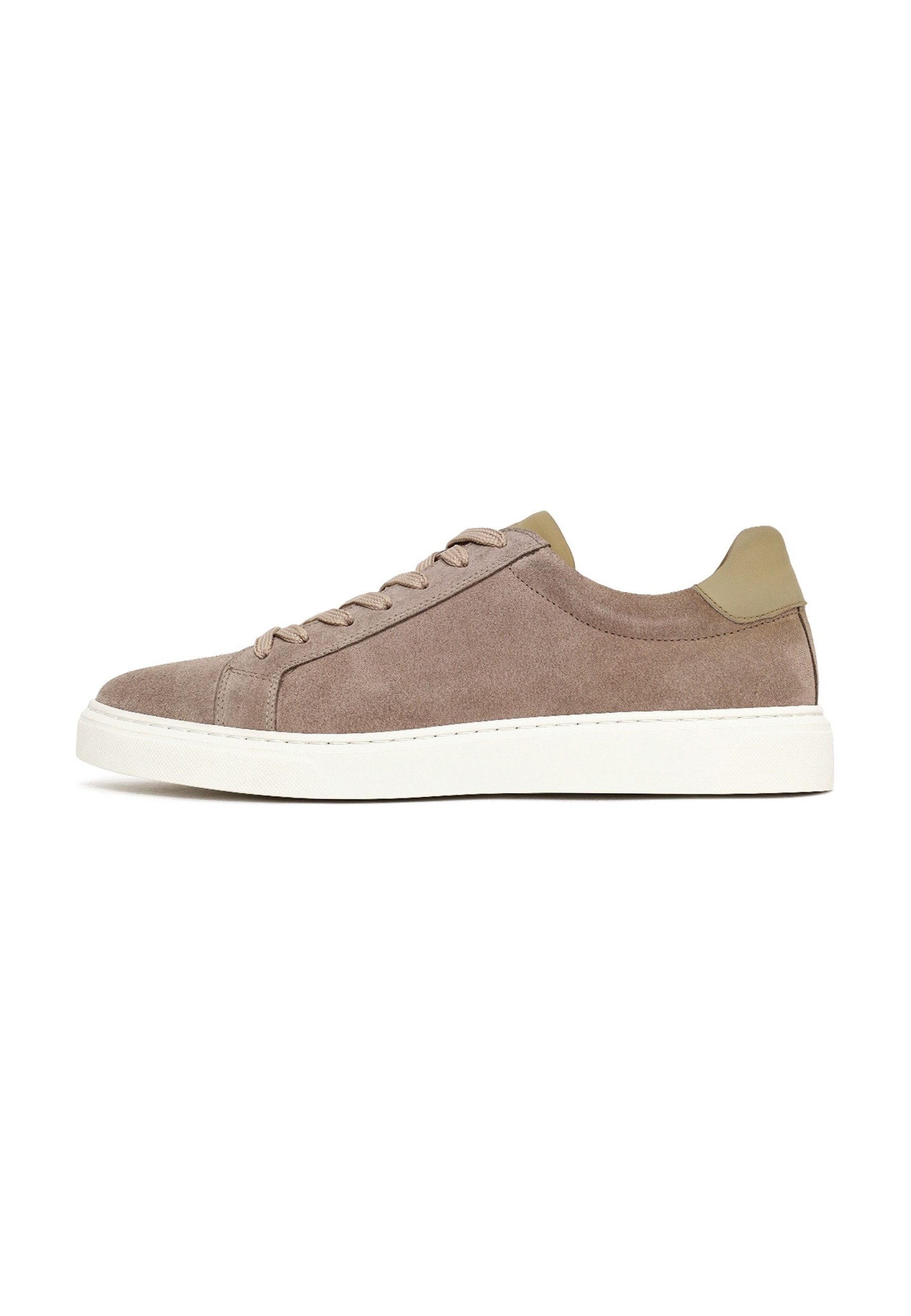 Derimod Leder Sneaker Sneaker Echtes Wildleder, Lederfutter, EVA-Sohle, Schnürdesign