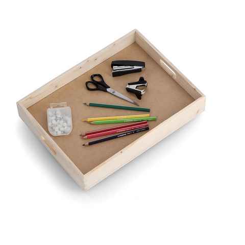 Zeller Present Aufbewahrungsbox Aufbewahrungskiste 40x30 Allzweckkiste aus Holz (Stück, 1 St., 1 Aufbewahrungskiste), Aufbewahrungsbox