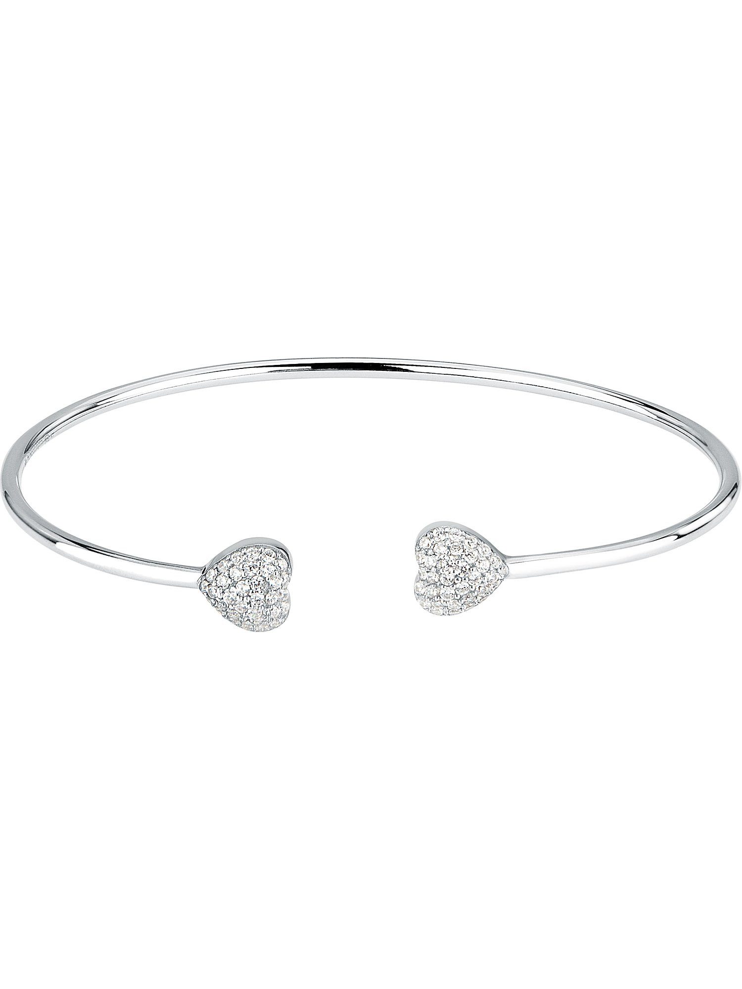 Armreif Morellato Damen-Armreif Silber, recycelt Zirkonia