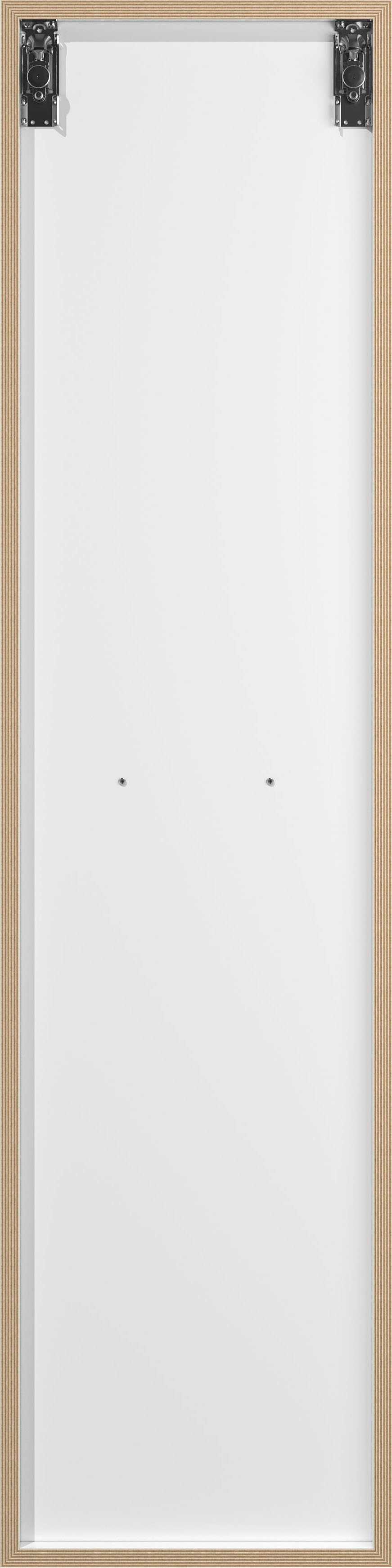 Müller SMALL LIVING Mehrzweckschrank VERTICO Hochschrank Bau optimal einer weiß Serie VERTICAL Wohnwand zum Vertiko, passend zur TWO