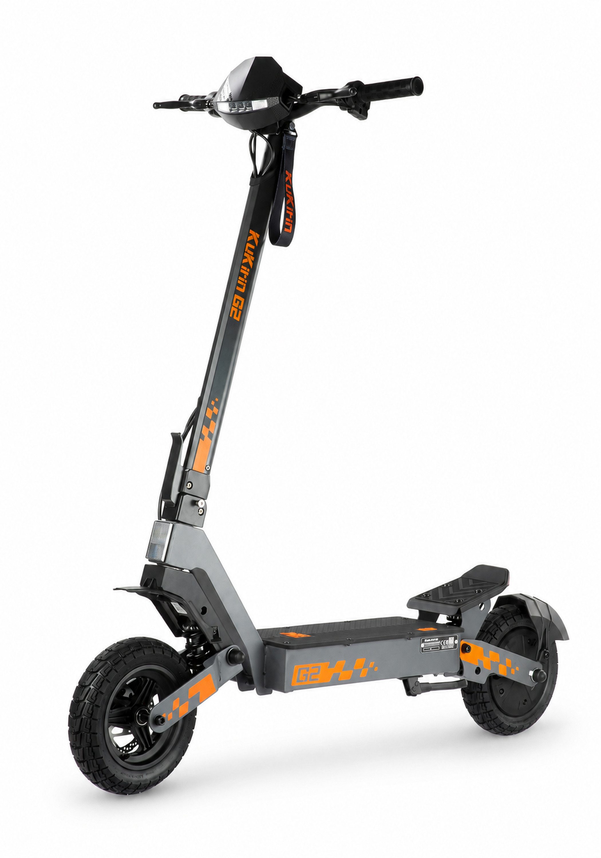 Sinaopus E-Scooter KuKirin G2 E-Scooter 800W 48V 15.6Ah 55km 45km/h 10 Zoll klappbar, Federgabelung Dualfederung LED Display Scheibenbremse IPX4 Akku – Bild 2 von 5