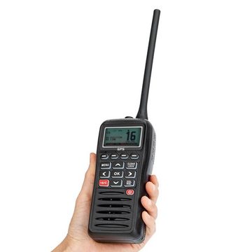Retevis Walkie Talkie RM40 Marineradio GPS, Handheld DSC Radio, für Rettung, Küstenwache