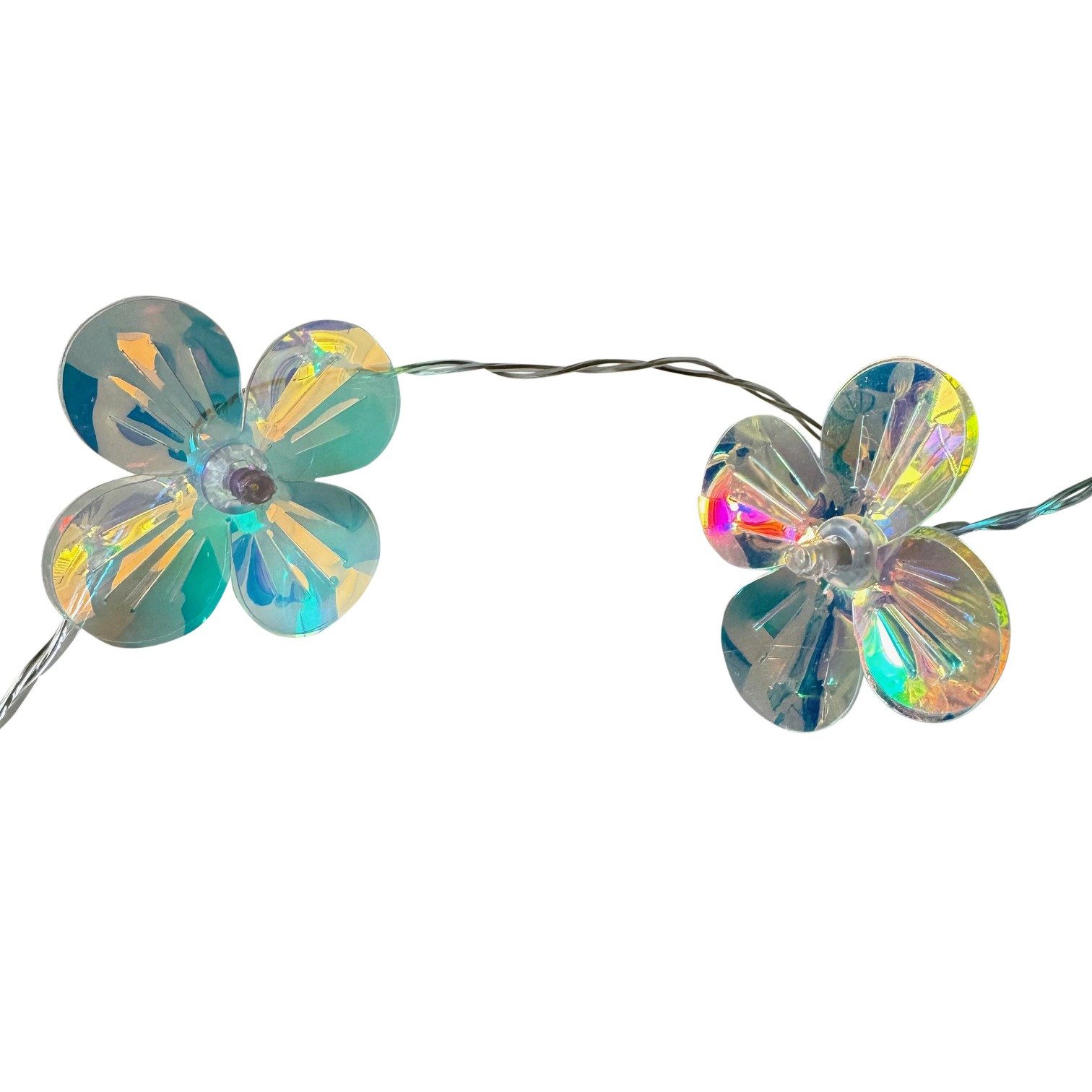 Online-Fuchs LED-Lichterkette mit 30 Blumenblüten und Timerfunktion - für i günstig online kaufen