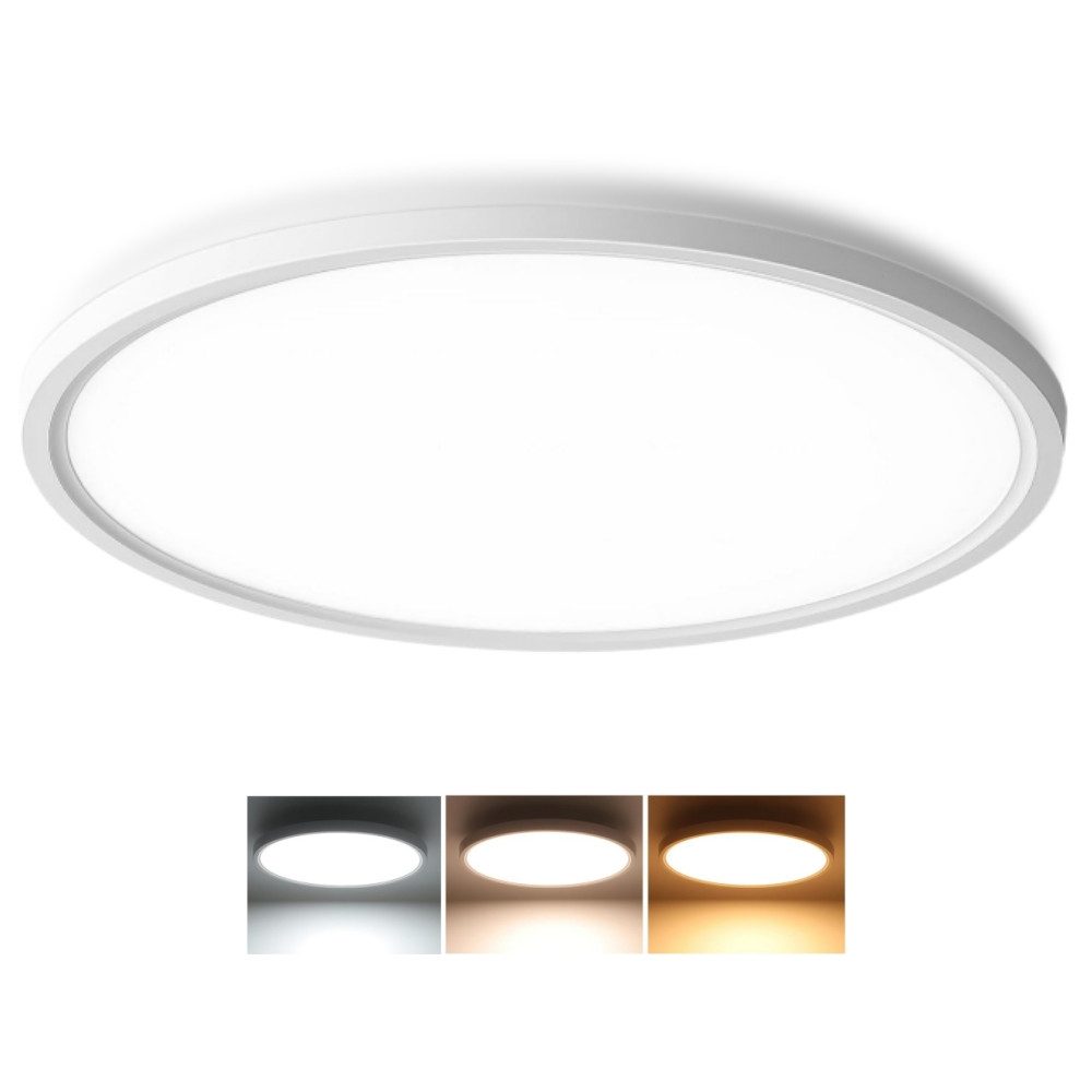 WILGOON Deckenleuchte LED Deckenlampe mit Fernbedienung, günstig online kaufen