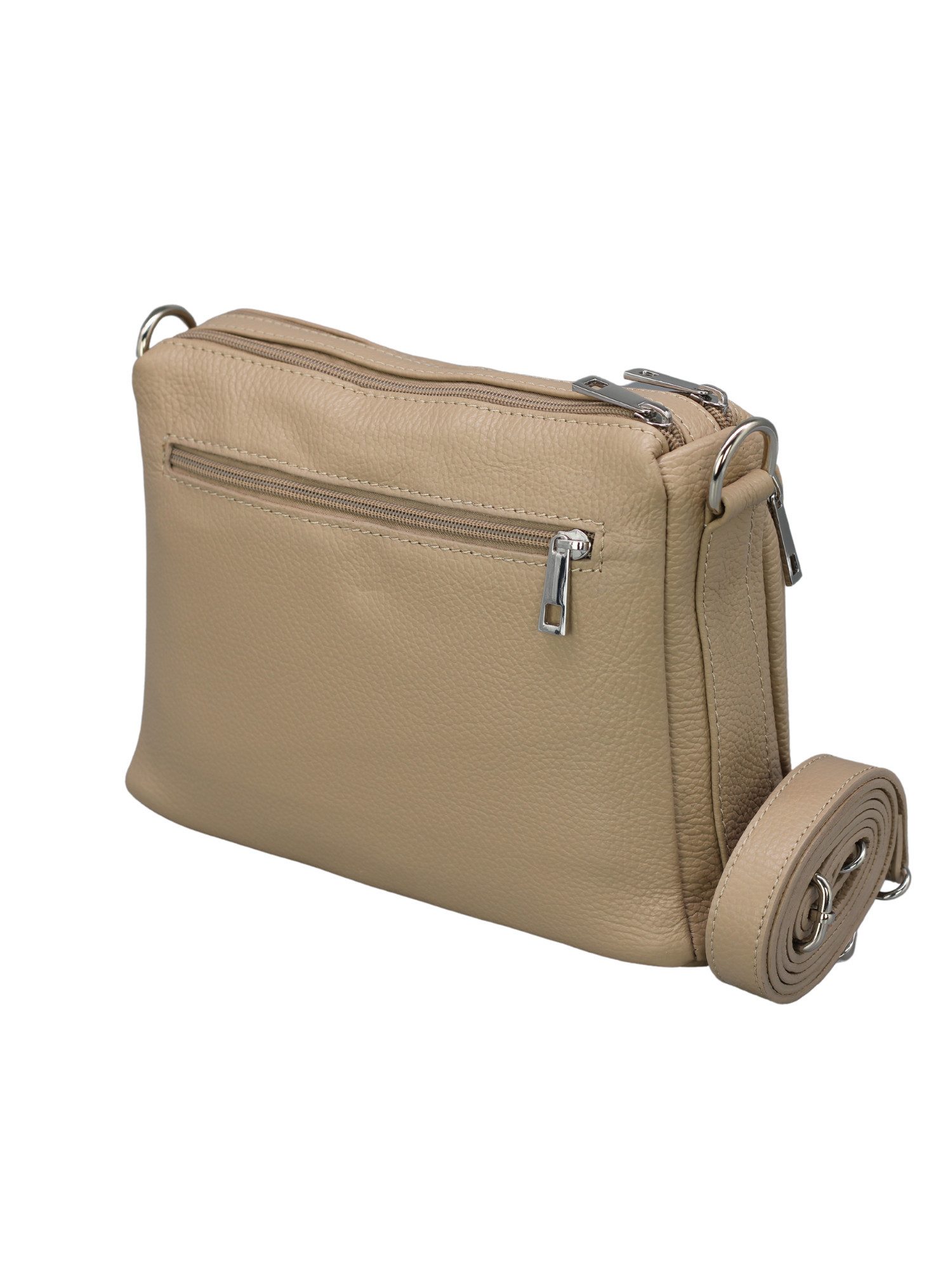 Adel Bags Schultertasche BECKY Umhängetasche für Damen, Schultertasche aus Echtleder (Einzelstück, verstellbarer Lederriemen), Handarbeit aus Italien