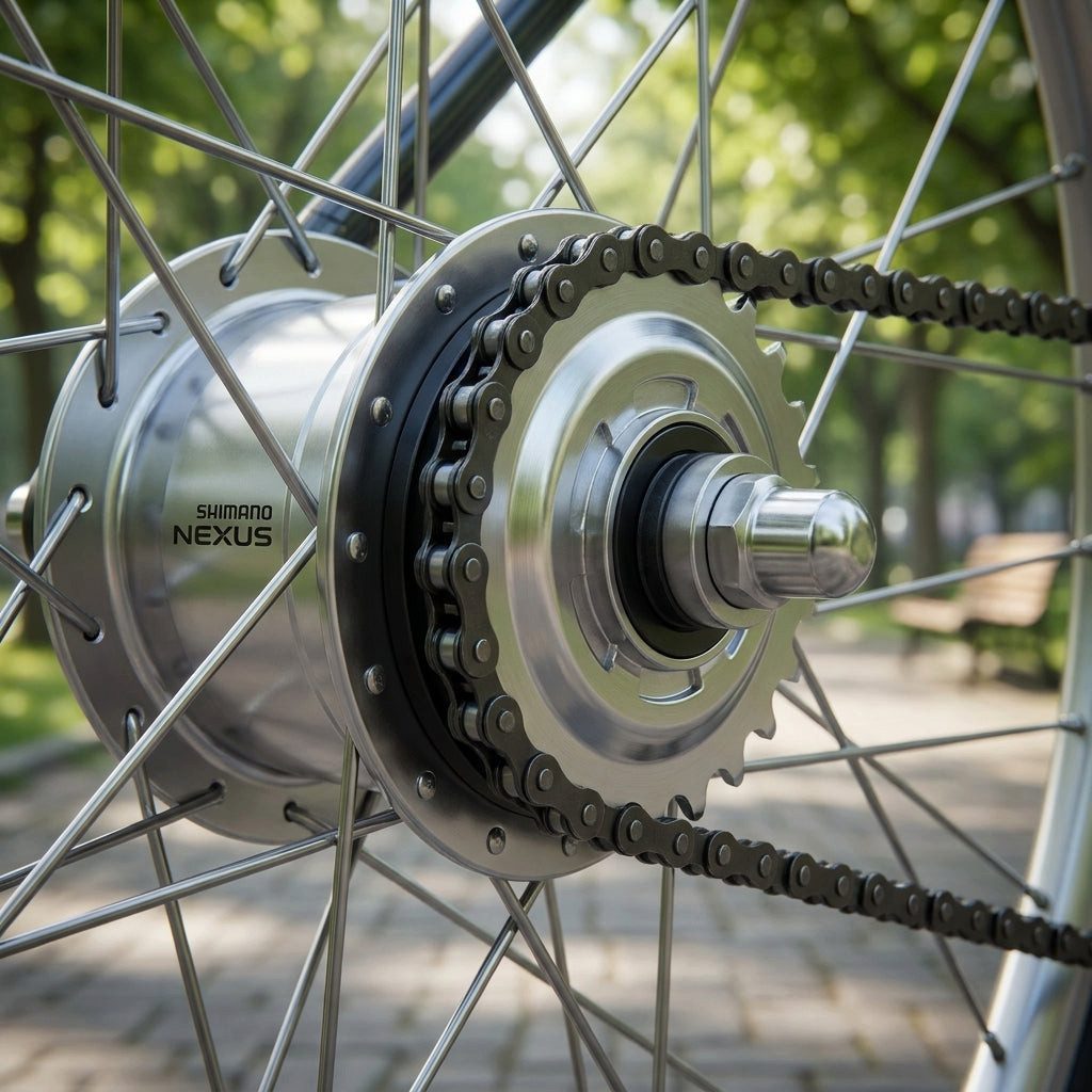 Shimano Zahnkranz SHIMANO NEXUS Ritzel 19 Zähne silber - Ersatzritzel für NEXUS Nabensch