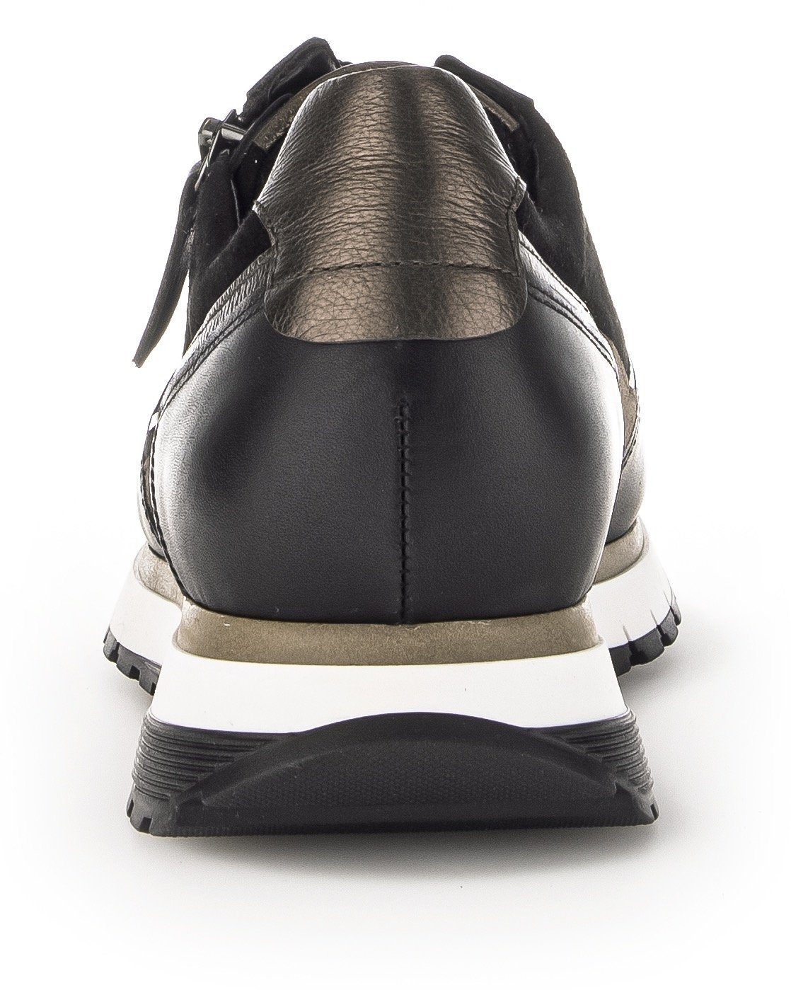 Gabor Turin Keilsneaker Komfort-Weite schwarz-taupe H in (sehr weit)