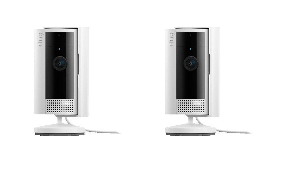 Ring IP-Überwachungskamera 2er Set Innenkamera (2. Gen) Überwachungskamera (Innenbereich, HD Video)
