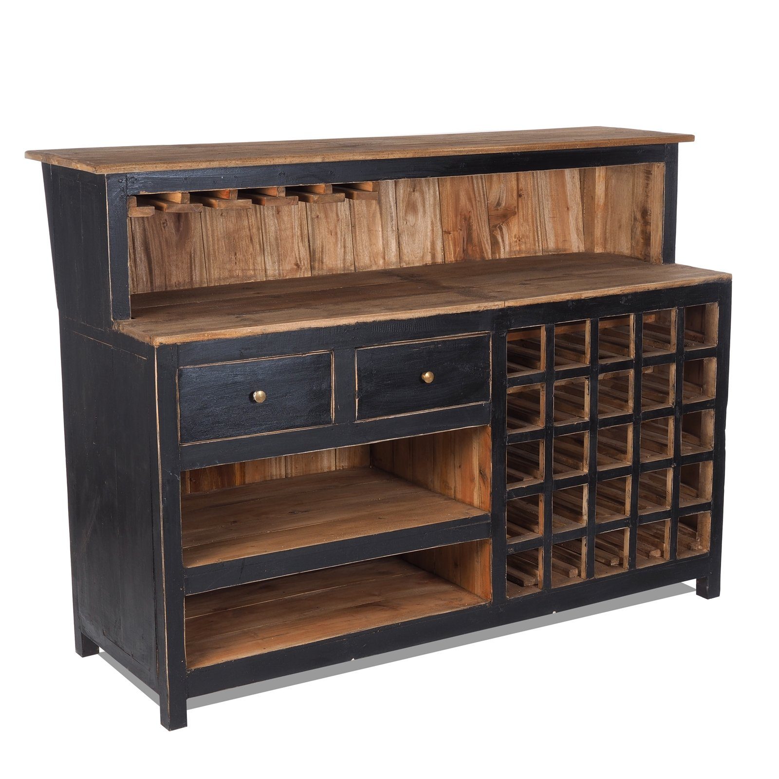 DESIGN DELIGHTS Barschrank BARSCHRANK "PUREWOOD", 150x110x55cm günstig online kaufen