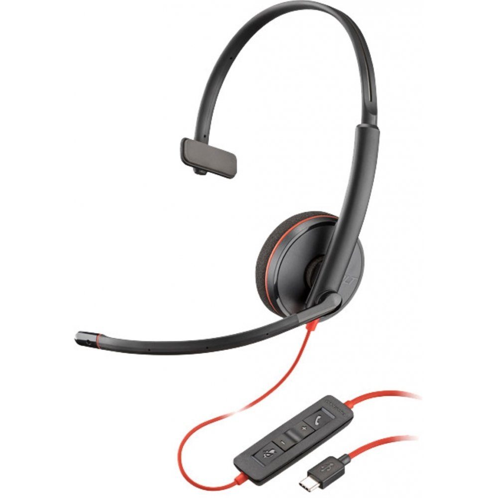 Plantronics Blackwire 3215 Headset Kabelgebunden Rauschunterdrückung Kopfhörer