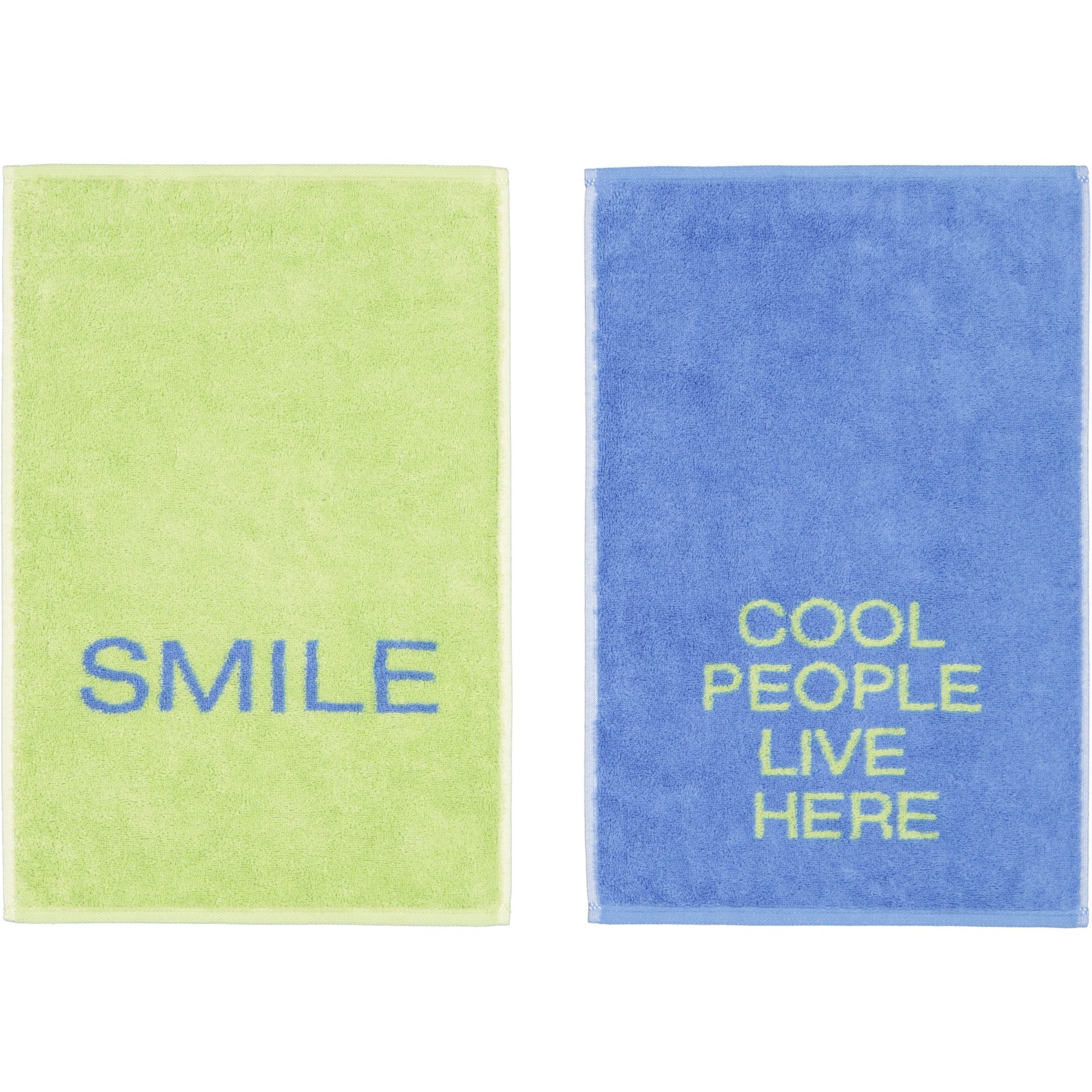 Cawö Handtücher Postcard Towels Edition 100, 100% Baumwolle (1-St)
