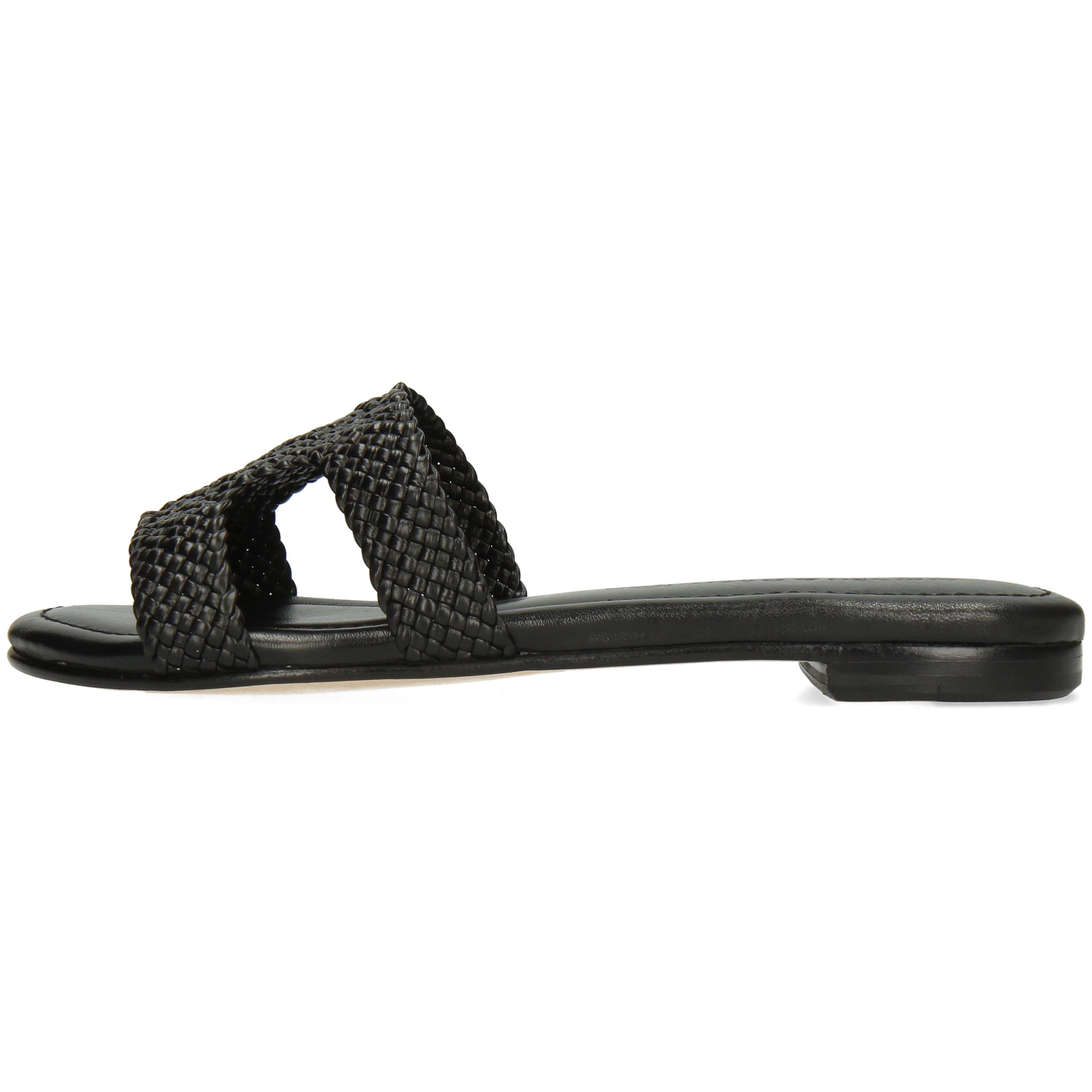 Melvin & Hamilton Hanna 83 Leder-Geflochtene Schuhe für Damen Pantolette Flache Absätze, Echtes Leder, Flexible Sohle, Von Hand geflochten