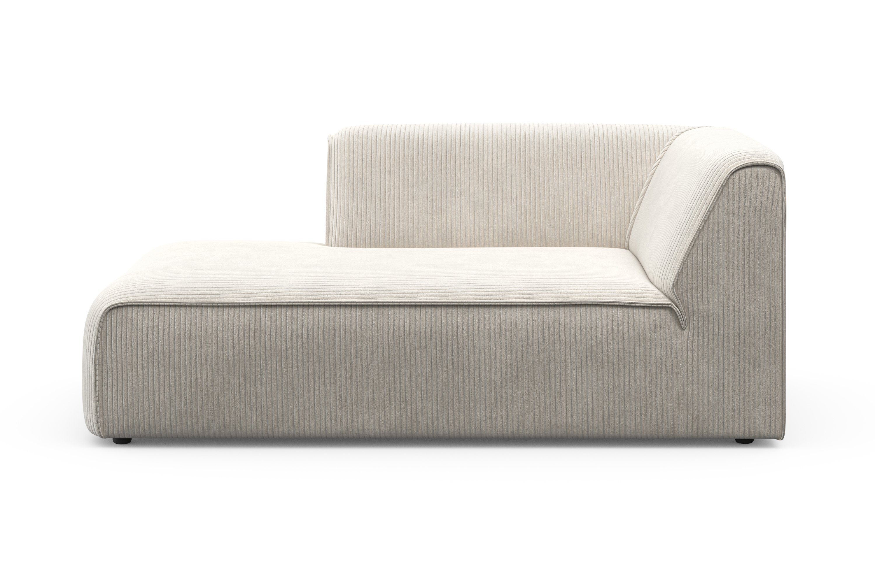 OTTO home Ottomane Merid Chaiselongue, Maße B/T/H: 100/162/70 cm, als Modul oder separat verwendbar, für individuelle Zusammenstellung
