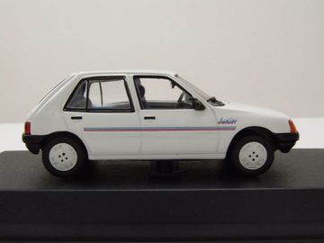 Norev Modellauto Peugeot 205 Junior 1988 weiß Modellauto 1:43 Norev, Maßstab 1:43