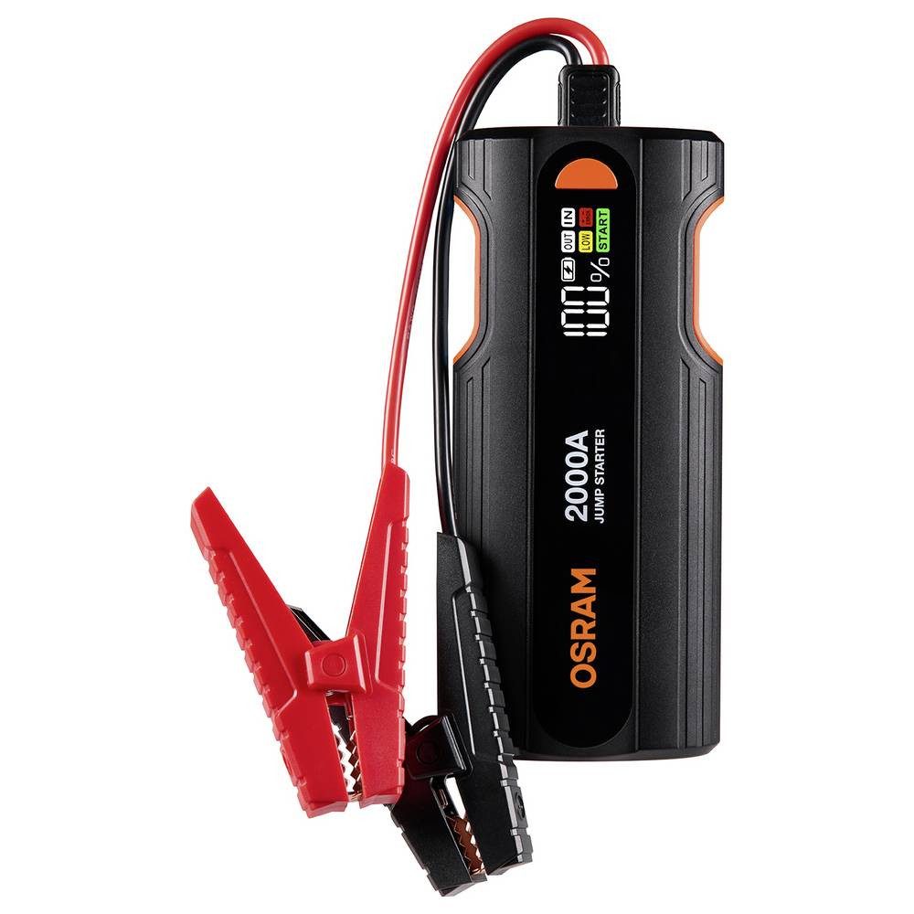 Osram Starthilfegerät, Schnellstartsystem Starthilfestrom (12 V)=400 A Energiestation