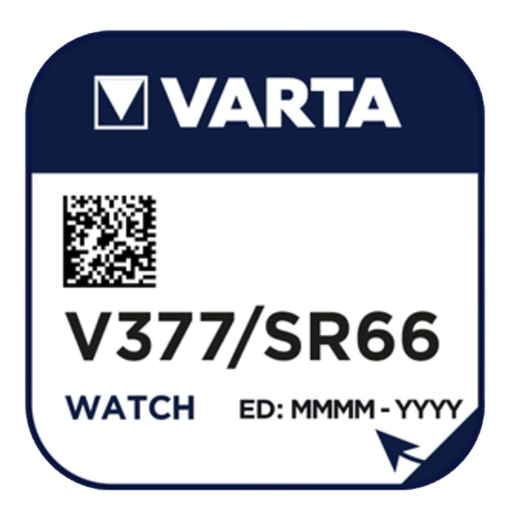 VARTA Varta Uhrenbatterie V377 Batterie, (1,6 Volt V)