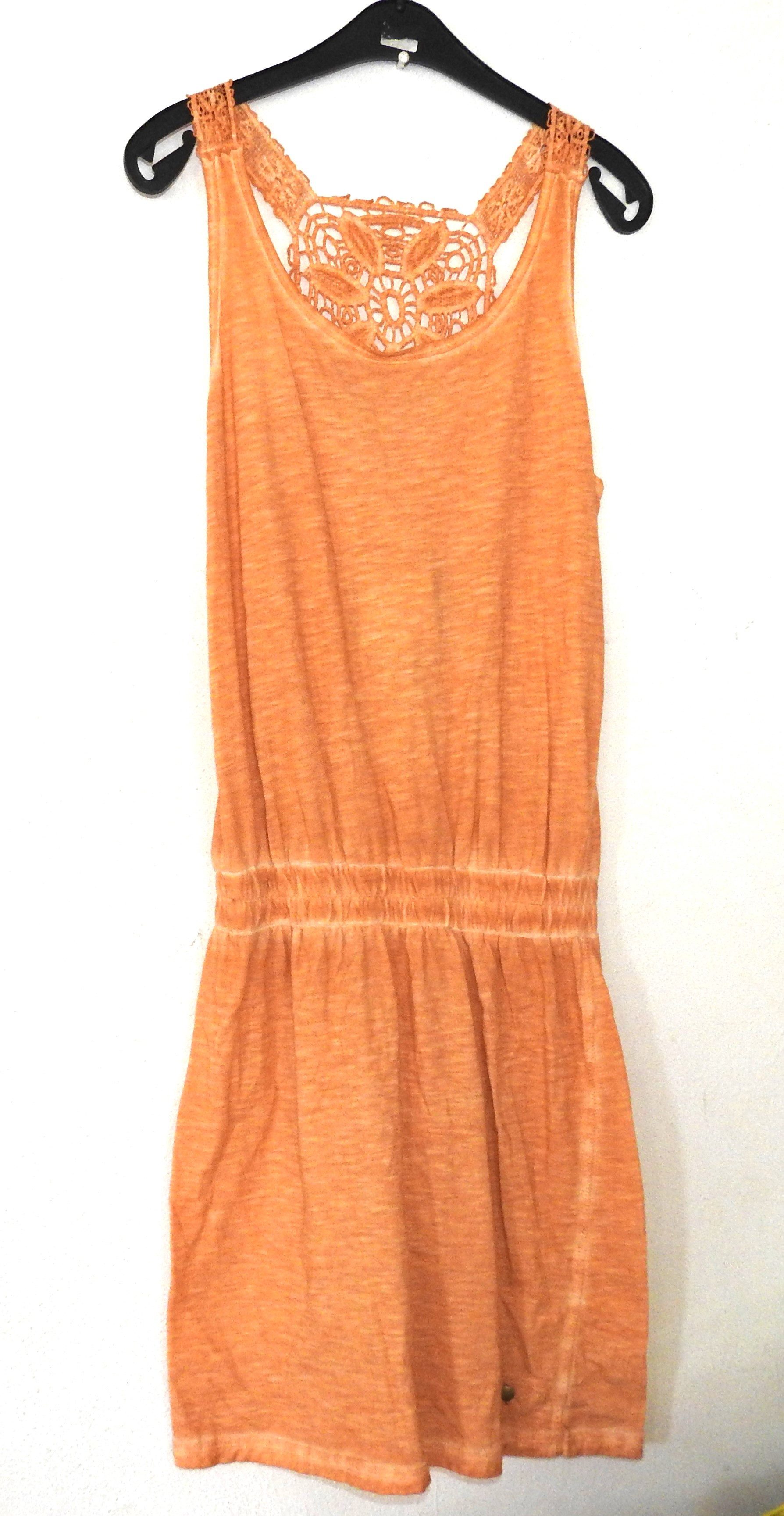 CKS Midikleid Rosetta Sunny Orange