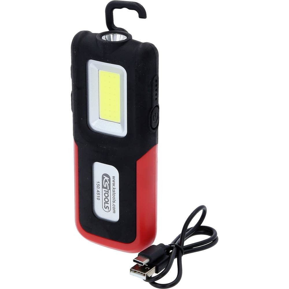 KS Tools Handleuchte Mobile Werkstatt-Handlampe, knickbar, 500 Lumen 150.4510