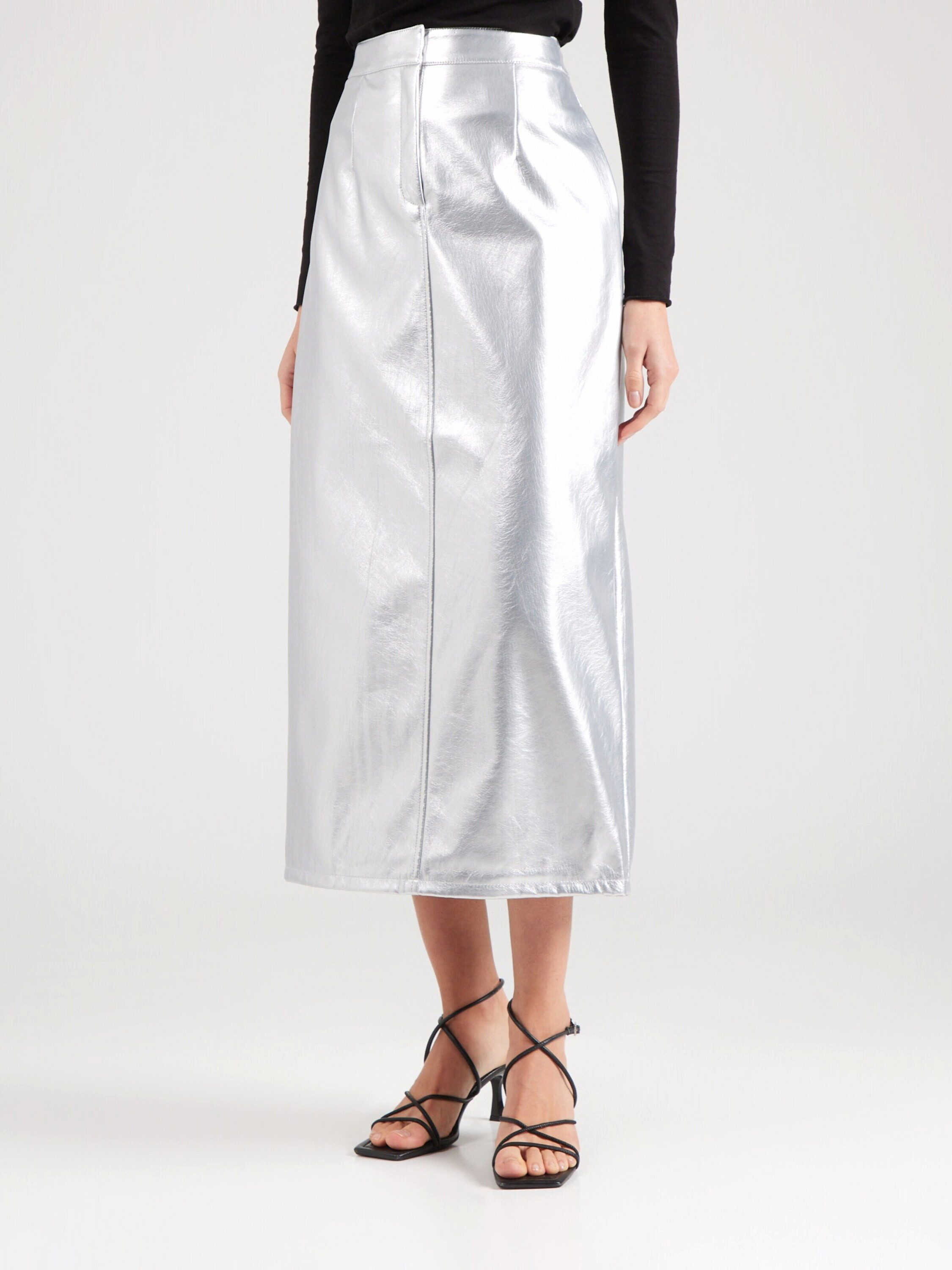 Vila Lederrock (1-tlg) Plain/ohne Details