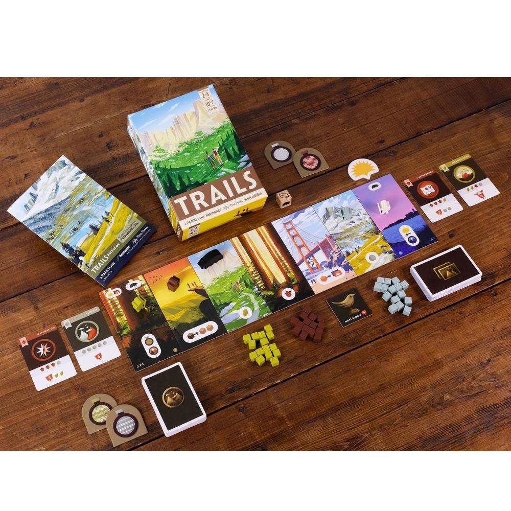 Feuerland Spiel Trails