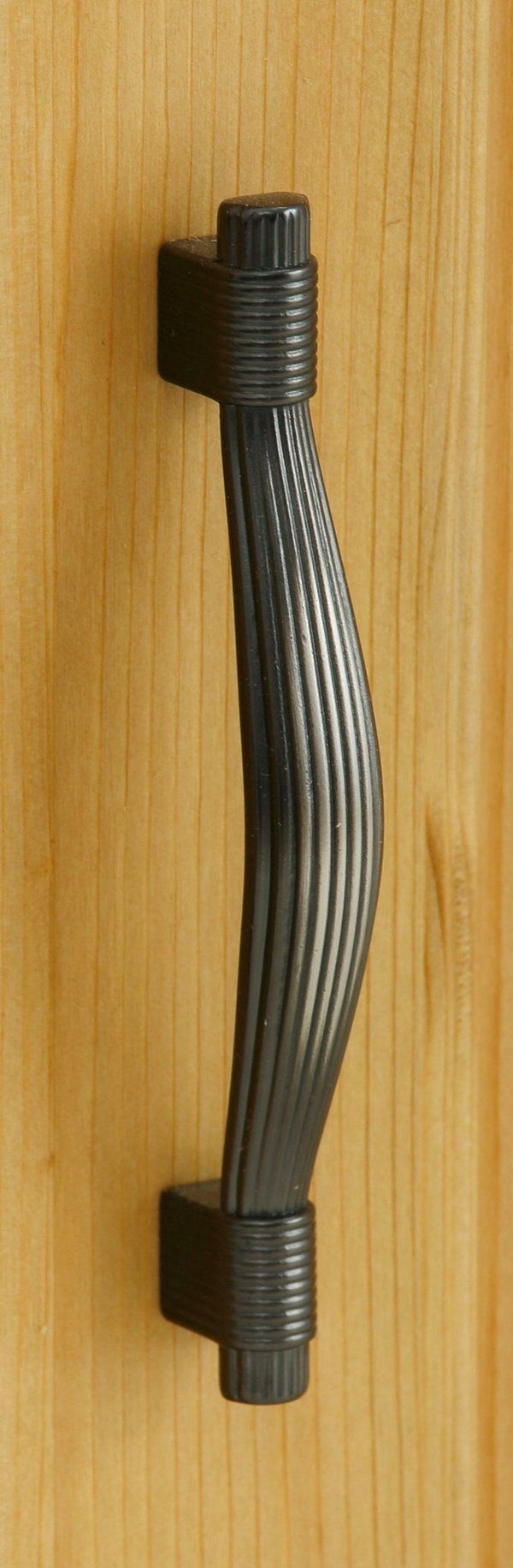 4-türig Feldmann-Wohnen natur Vitrine Farbe 85cm Trinidad (Trinidad) wählbar