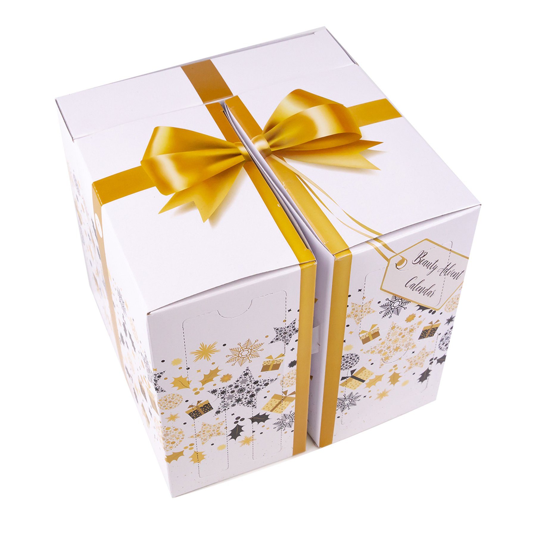 ACCENTRA Adventskalender Accentra Würfelförmiger Dekorativkosmetik Adventskalender Aufklappbar