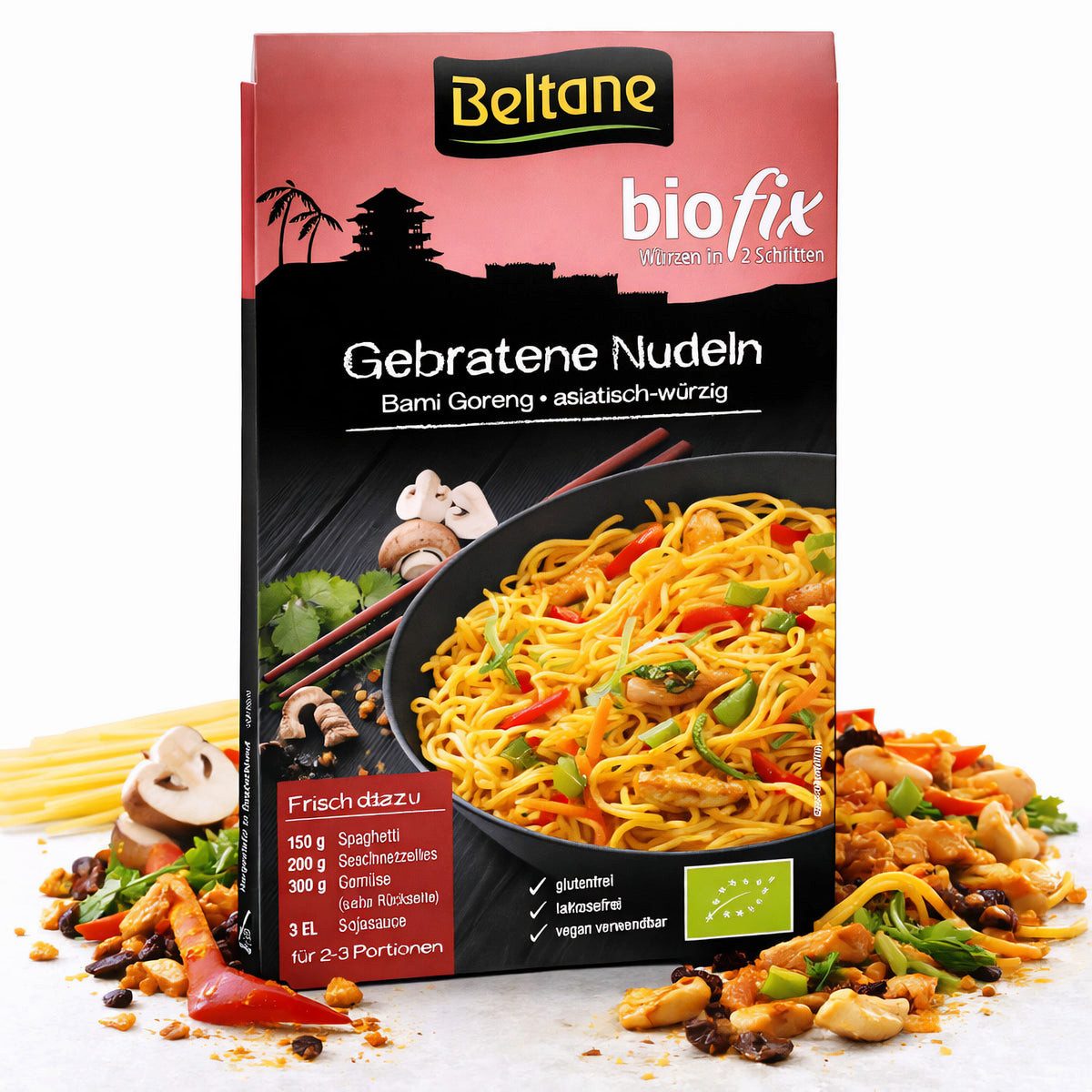 Bel Nudeln Beltane Biofix Gebratene Nudeln