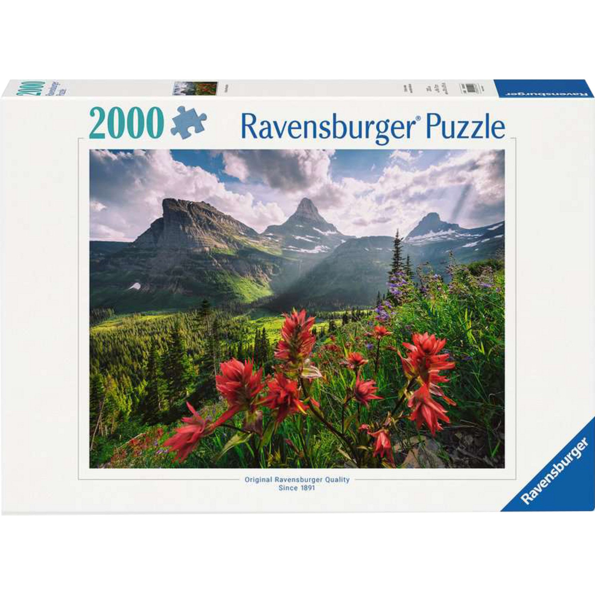 Ravensburger Puzzle Ravensburger Puzzle - Unberührte Berge, (2000, 2000 Puz günstig online kaufen