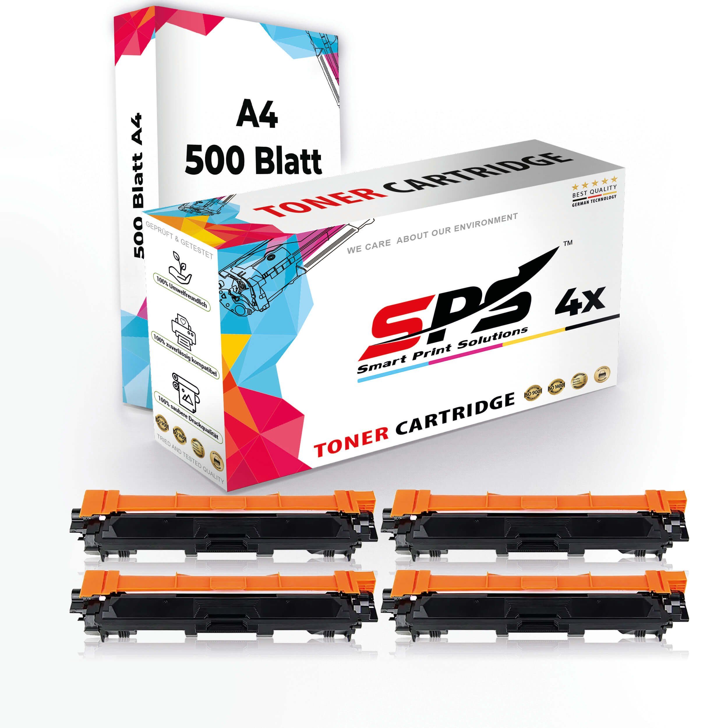 SPS Tonerkartusche Druckerpapier A4 + 4x Multipack Set Kompatibel für Brother MFC-9335, (5er Pack)