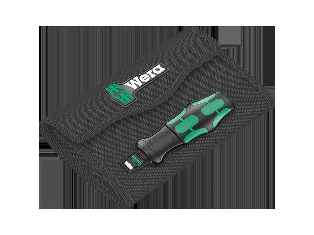 Wera Schraubendreher 826 T Kraftfrom Kompakt Turbo 1, (Set, 18 St), Vervierfacht rein mechanisch die Schraubgeschwindigkeit (ohne Akku)