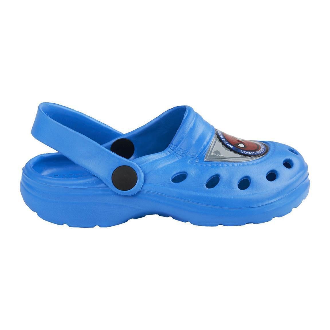 MARVEL Marvel Spiderman Jungen Clogs - Kinder Sandalen Badeschuhe Latschen Clog
