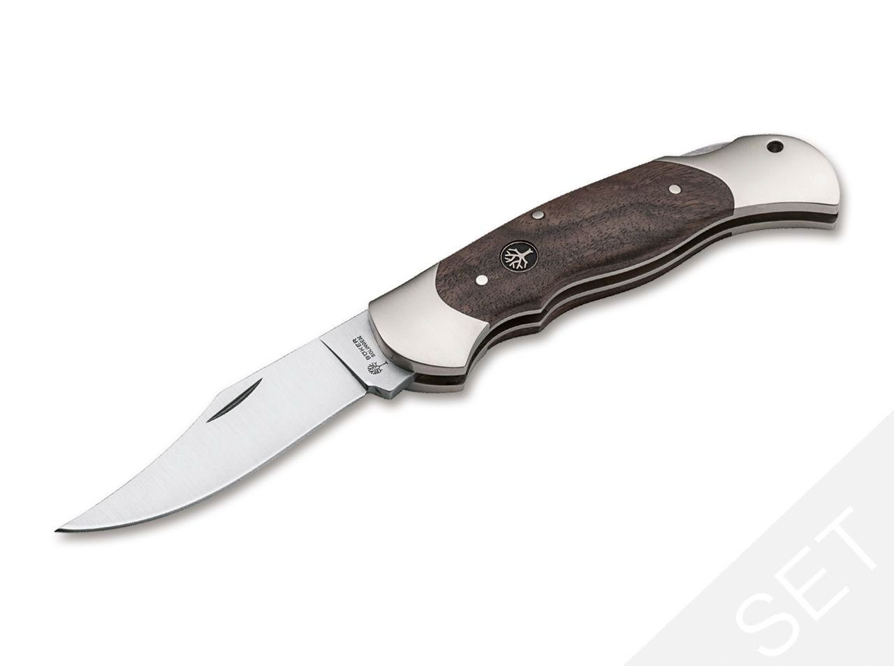 Taschenmesser Böker Optima Walnuss Set II