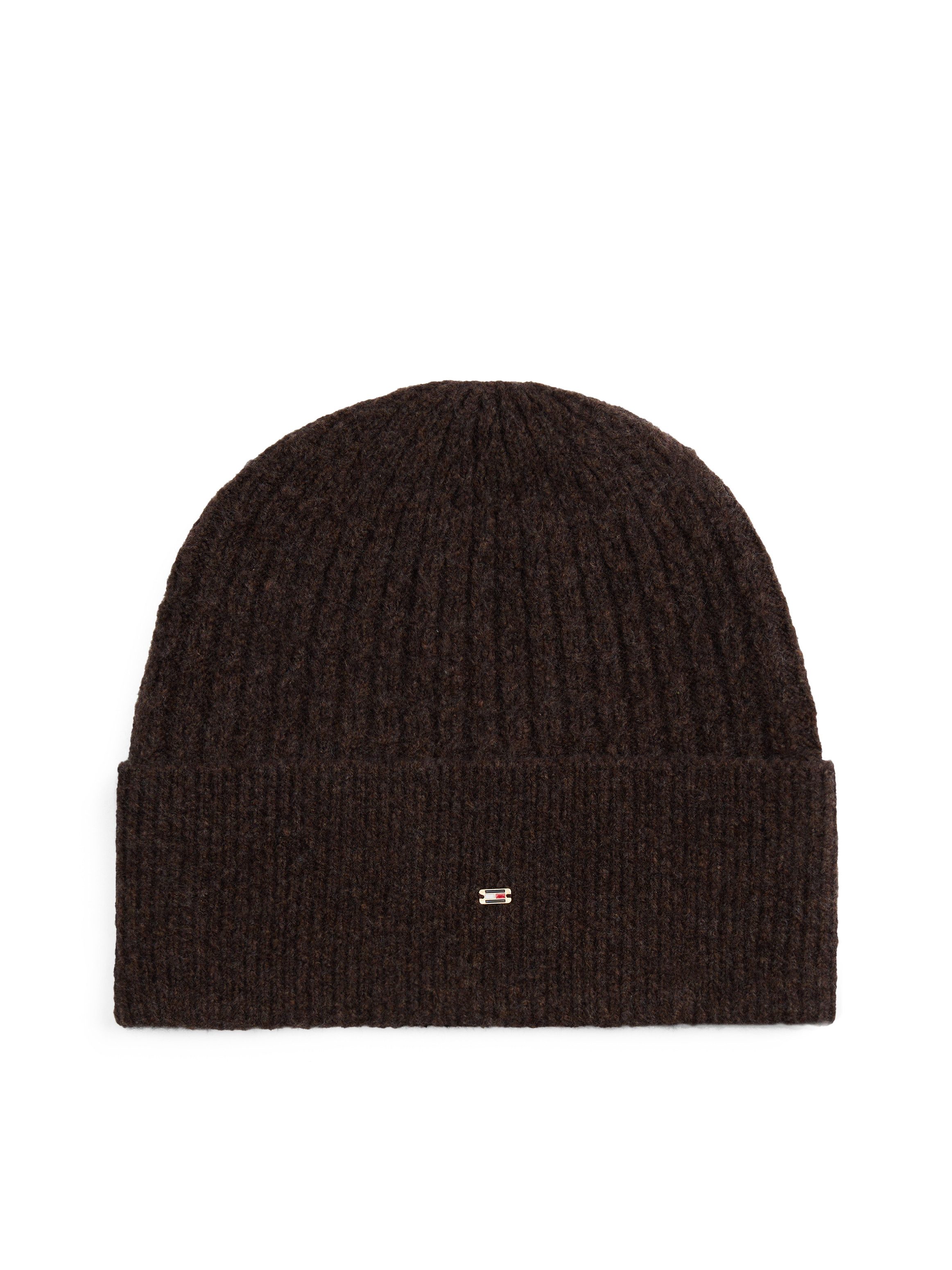 Tommy Hilfiger Beanie TH CABLE ENAMEL FLAG BEANIE Regular fit günstig online kaufen