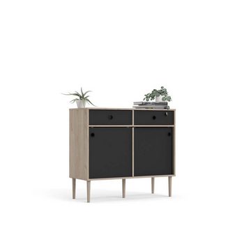 ebuy24 Sideboard Penny Sideboard 2 Schiebetüren und 2 Schubladen Hi