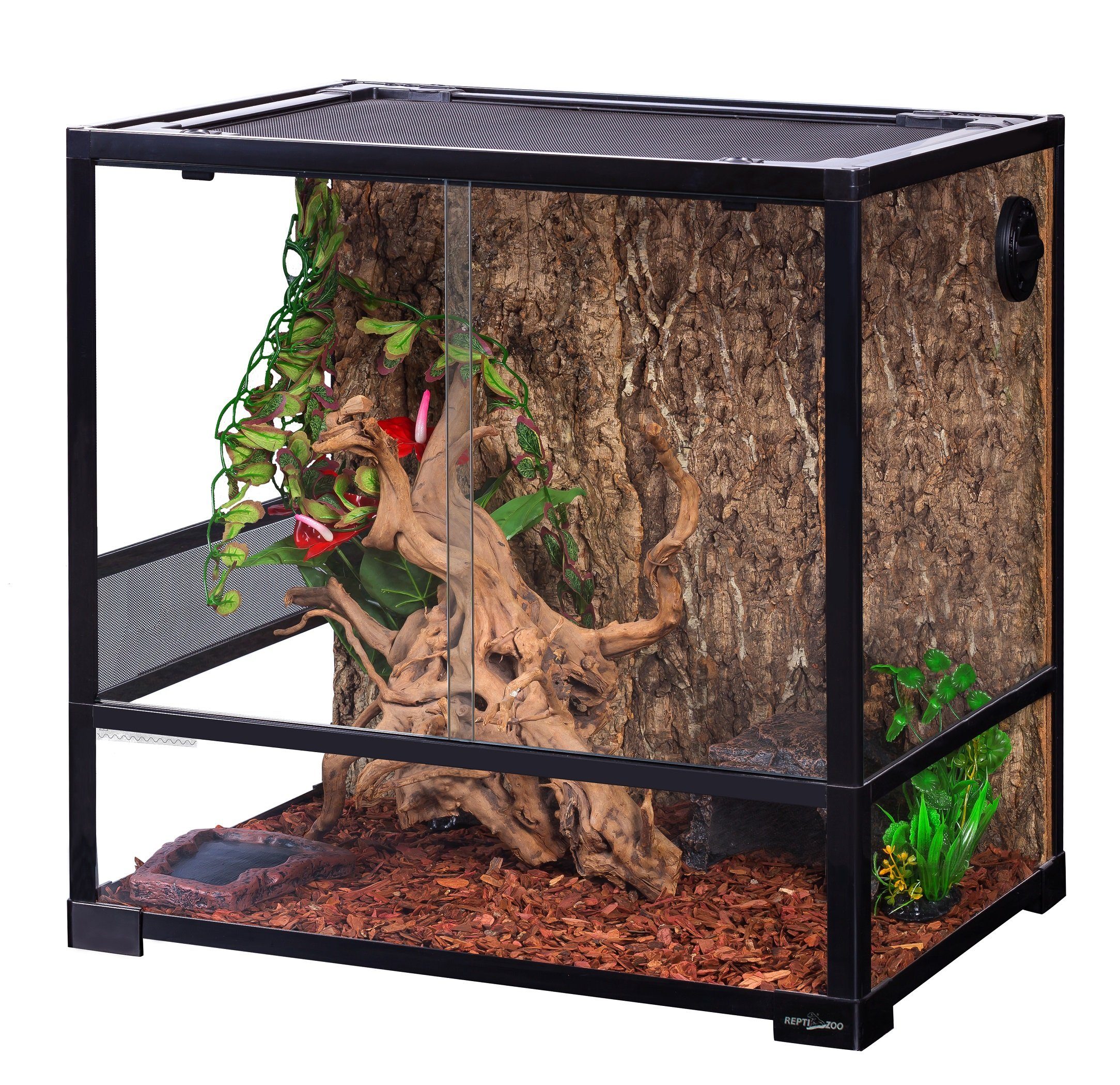 Pawhut Terrarium für Reptilien mit Thermometer ab 49,90