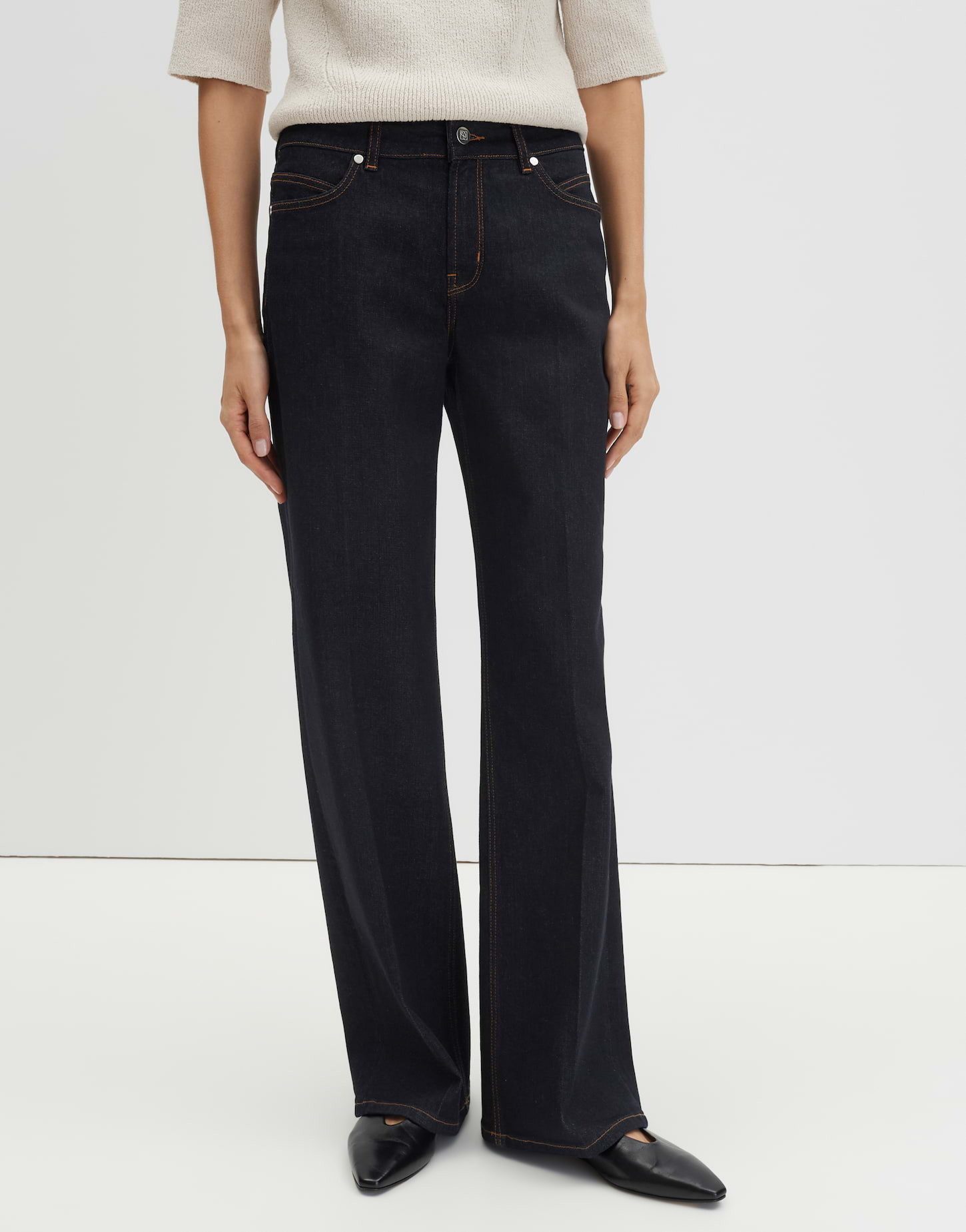 someday Bootcut-Jeans Carie iconic Elastische Qualität für hohen Tragekomfort