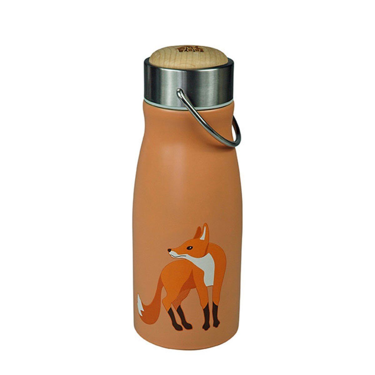 Trinkflasche Thermoflasche THE ZOO FLASK Der Fuchs Trinkflasche für Kinder